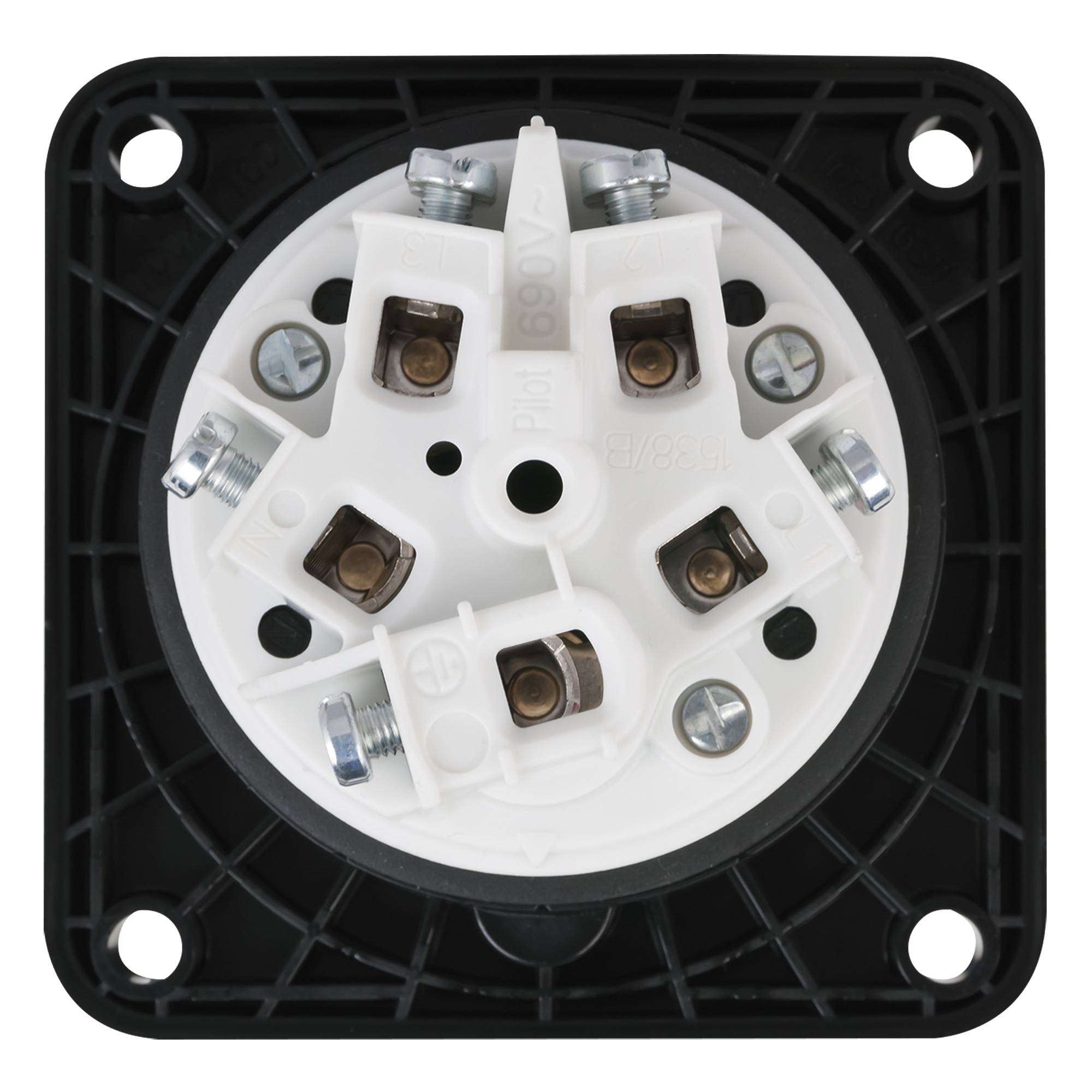 PCE CEE 63 A/400 V 5-pin Socket female Schwarz - IP67