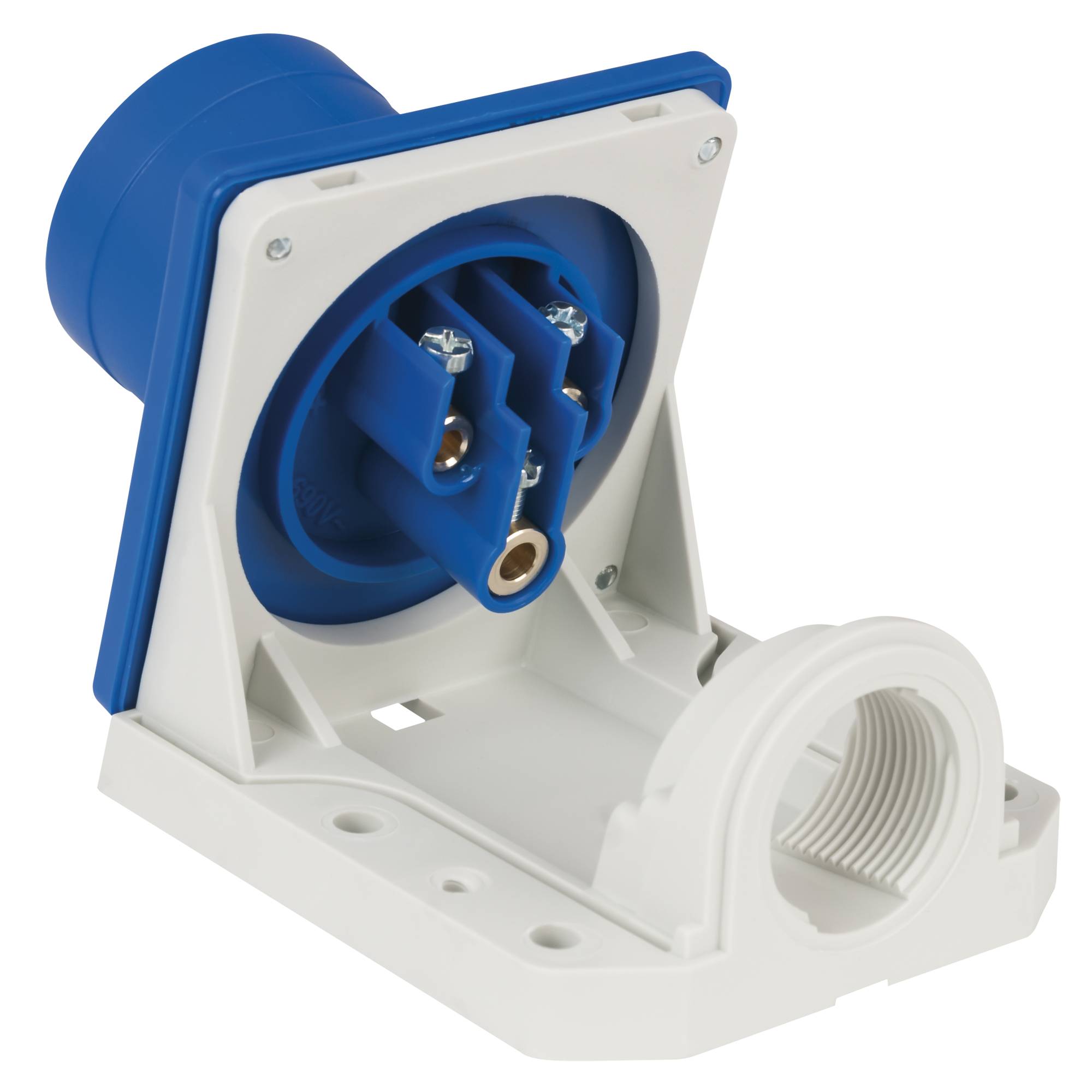 PCE CEE 16 A/240 V 3P Wallmount - male Blau - IP44
