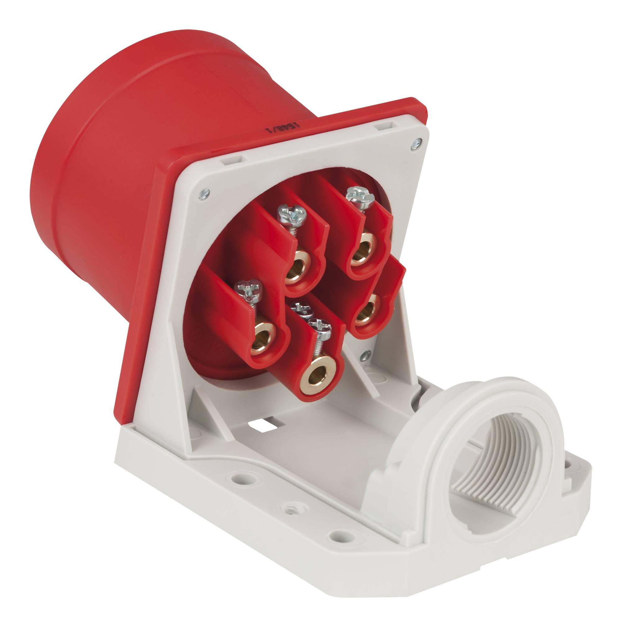 PCE CEE 16 A/400 V 5P Wallmount - male Rot - IP44
