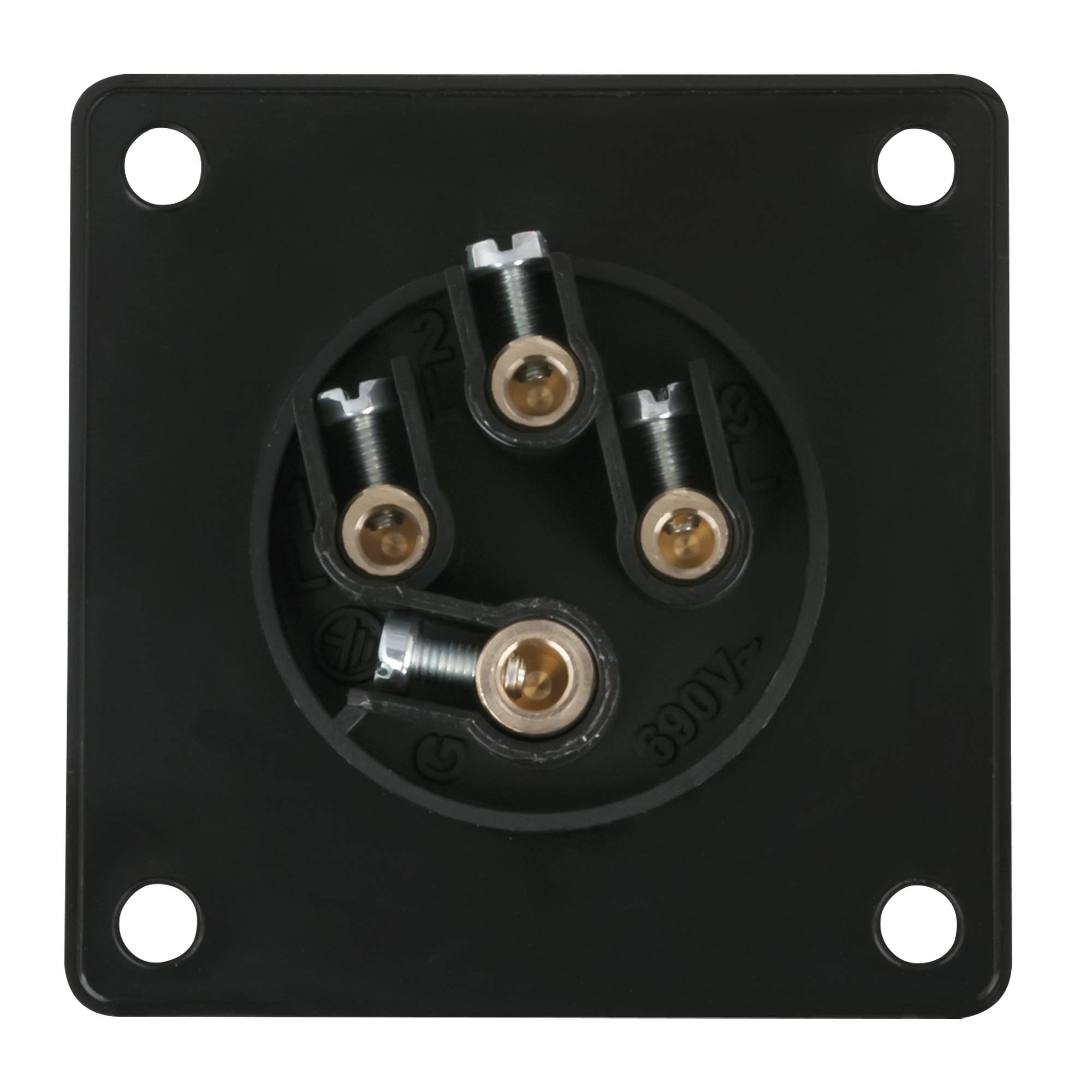 PCE CEE 16 A/400 V - 4P Plug female Schwarz - IP44