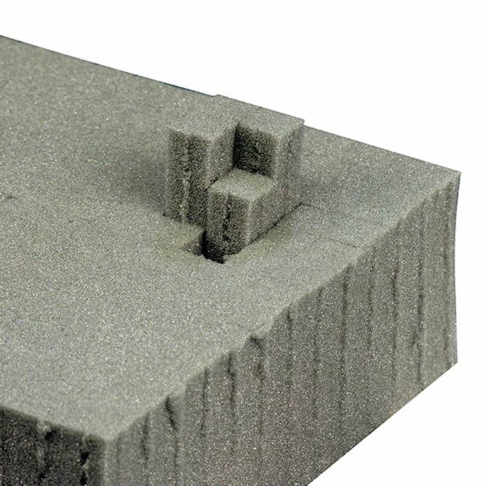 Showgear Cubed Foam 100 mm Platte: 1,2m x 0,6m, 10cm