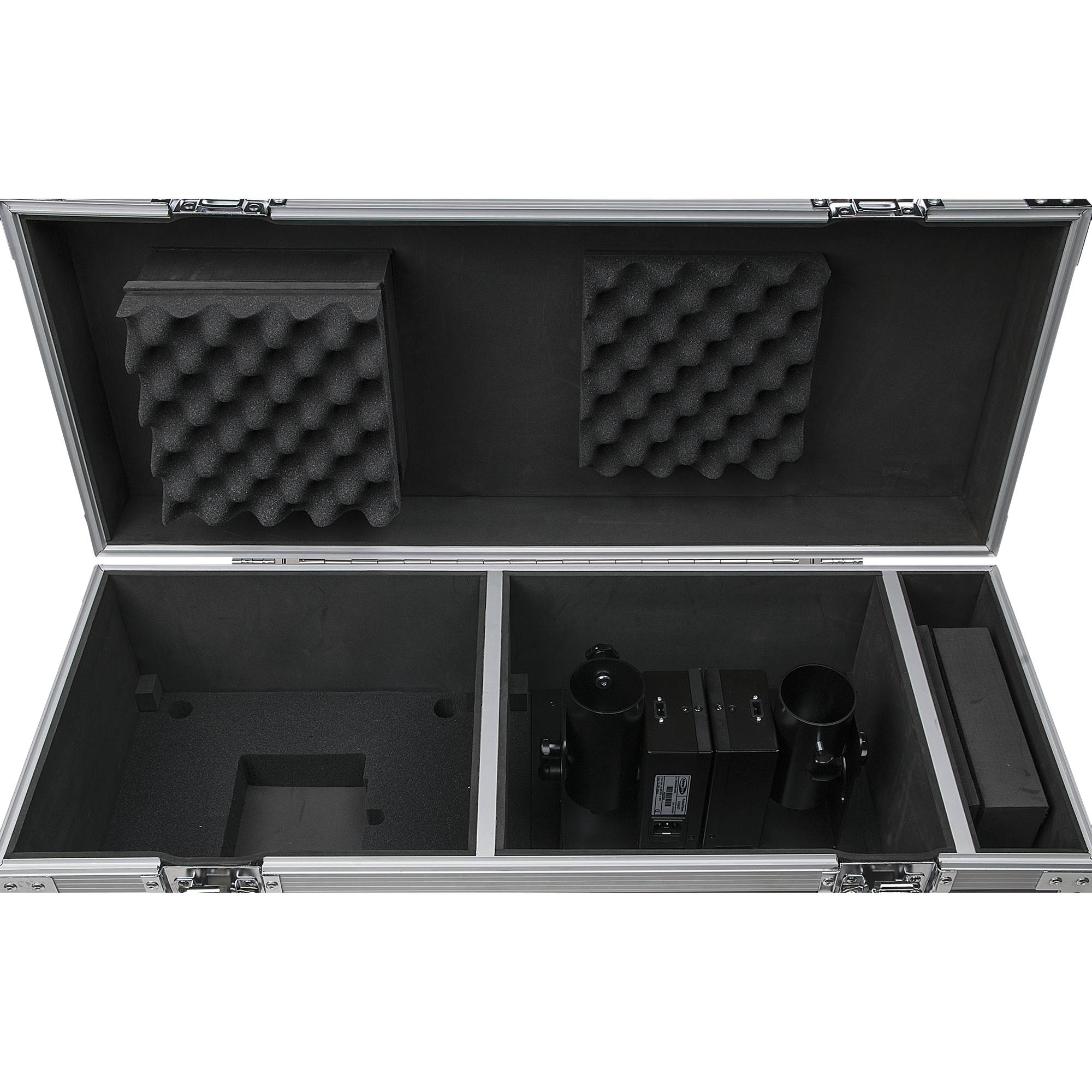 Showtec Case for 8x FX Shot & 4x Base Plate Flightcase