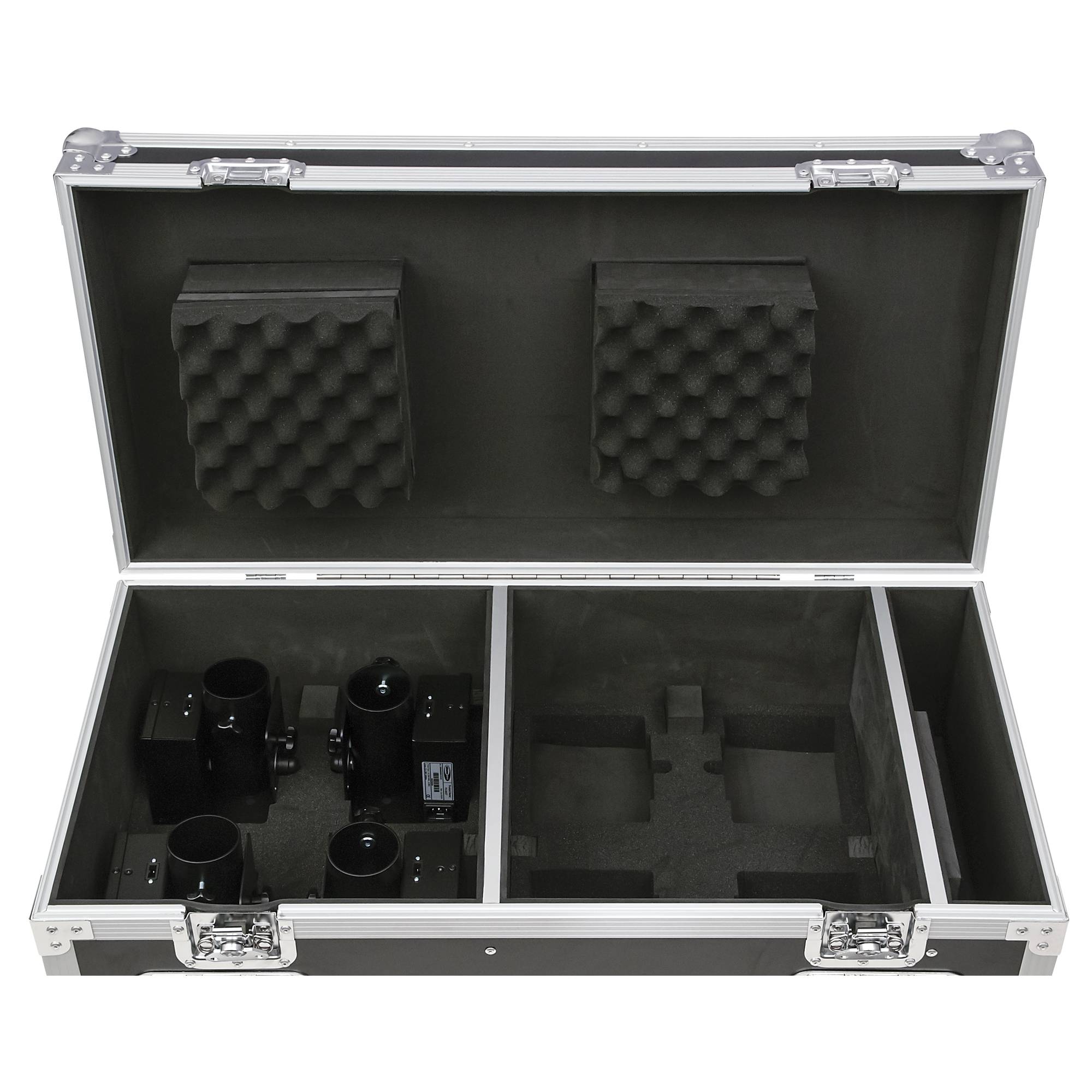 Showtec Case for 8x FX Shot & 4x Base Plate Flightcase