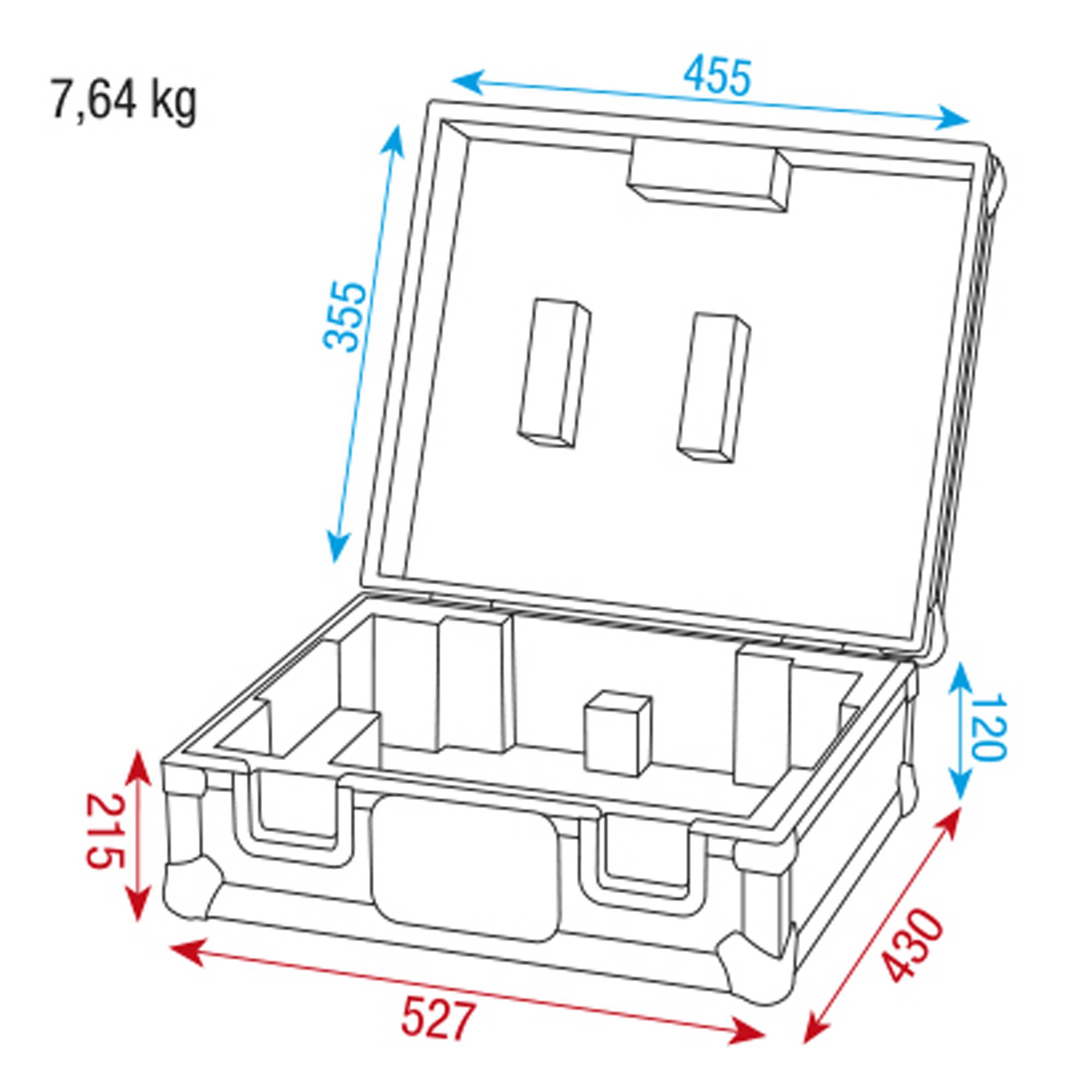 Showgear Turntable Case Turntable-Case