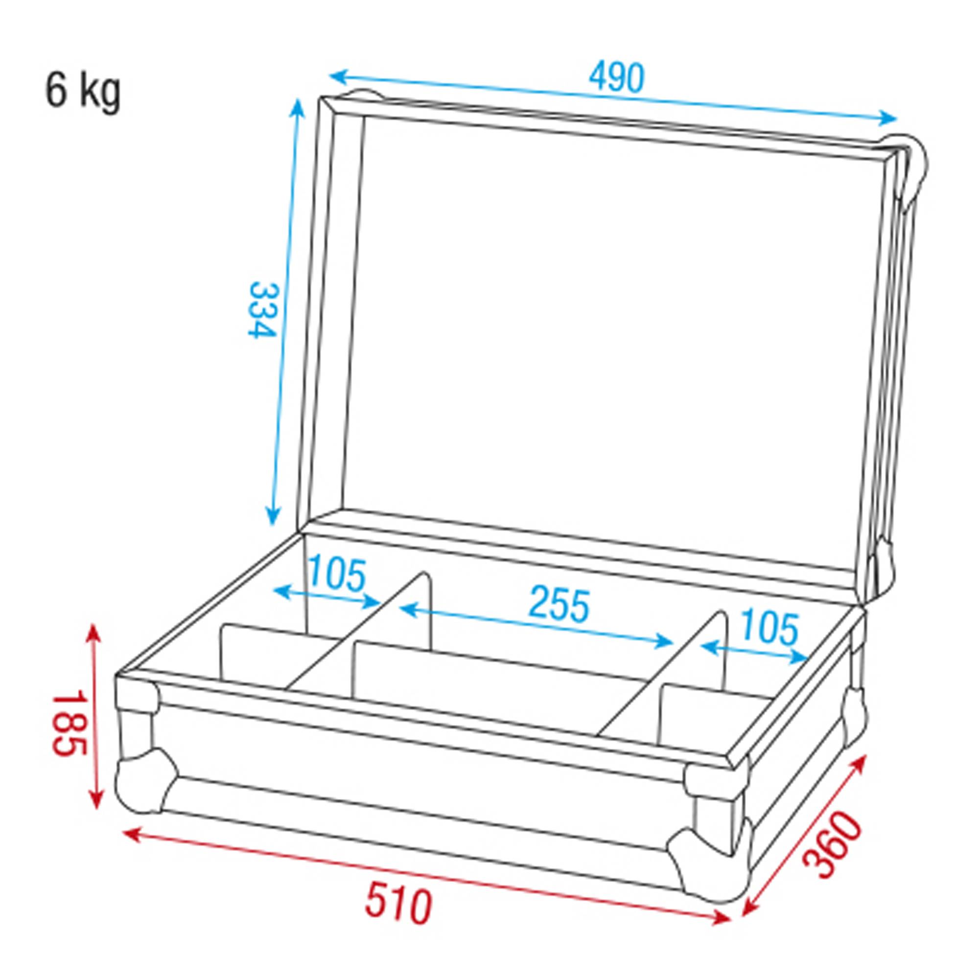 Showgear Roadie Case Universalkoffer