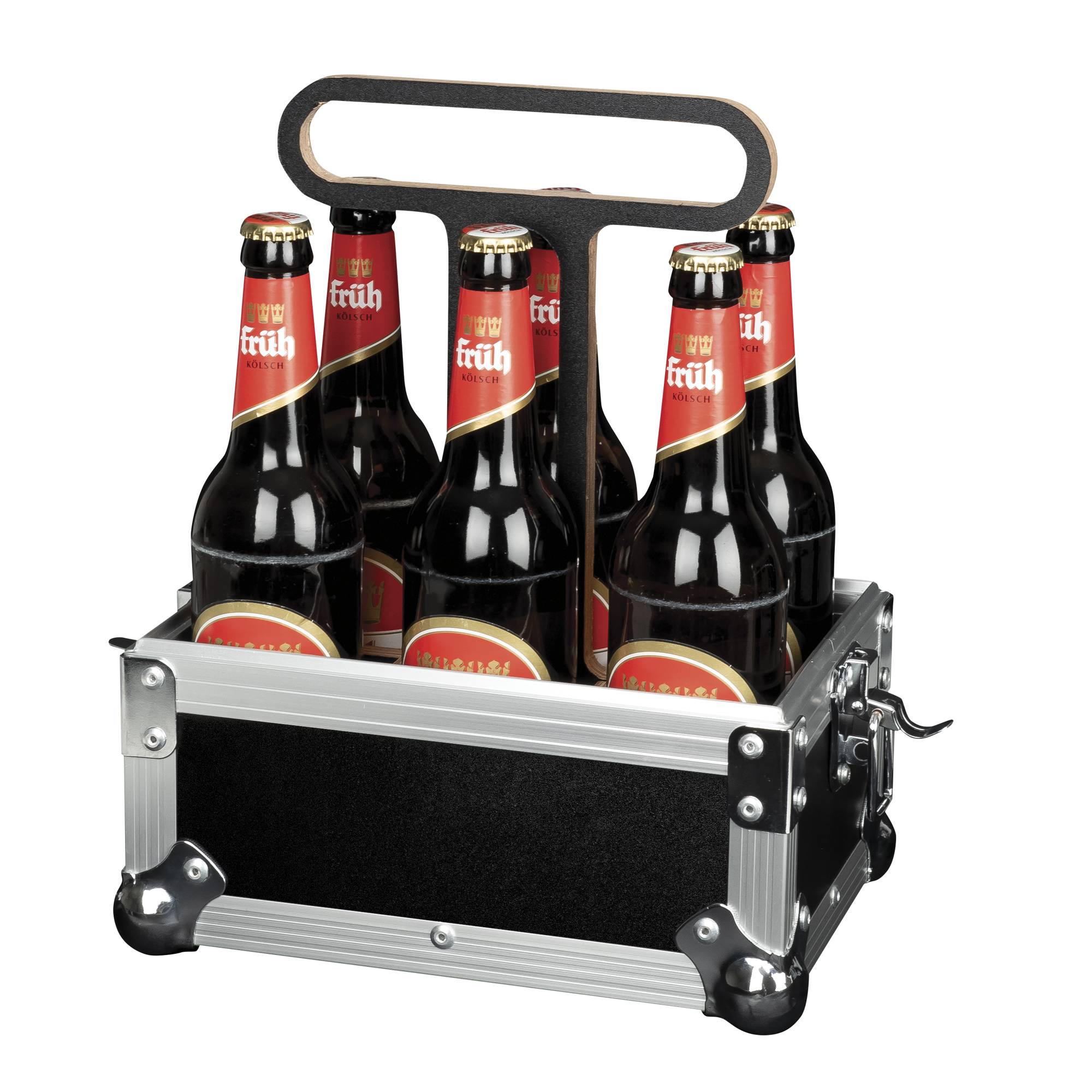 Showgear Case for Beer Bottles Bis zu 6 Bierflaschen