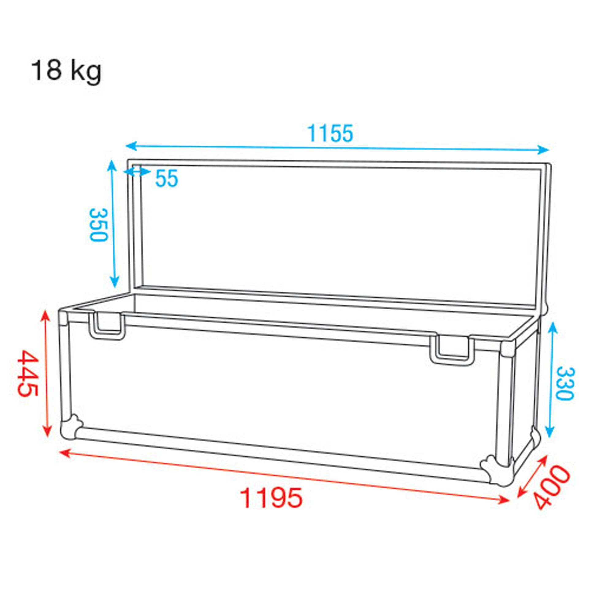 Showgear Stack Case 5 Stack Case 5