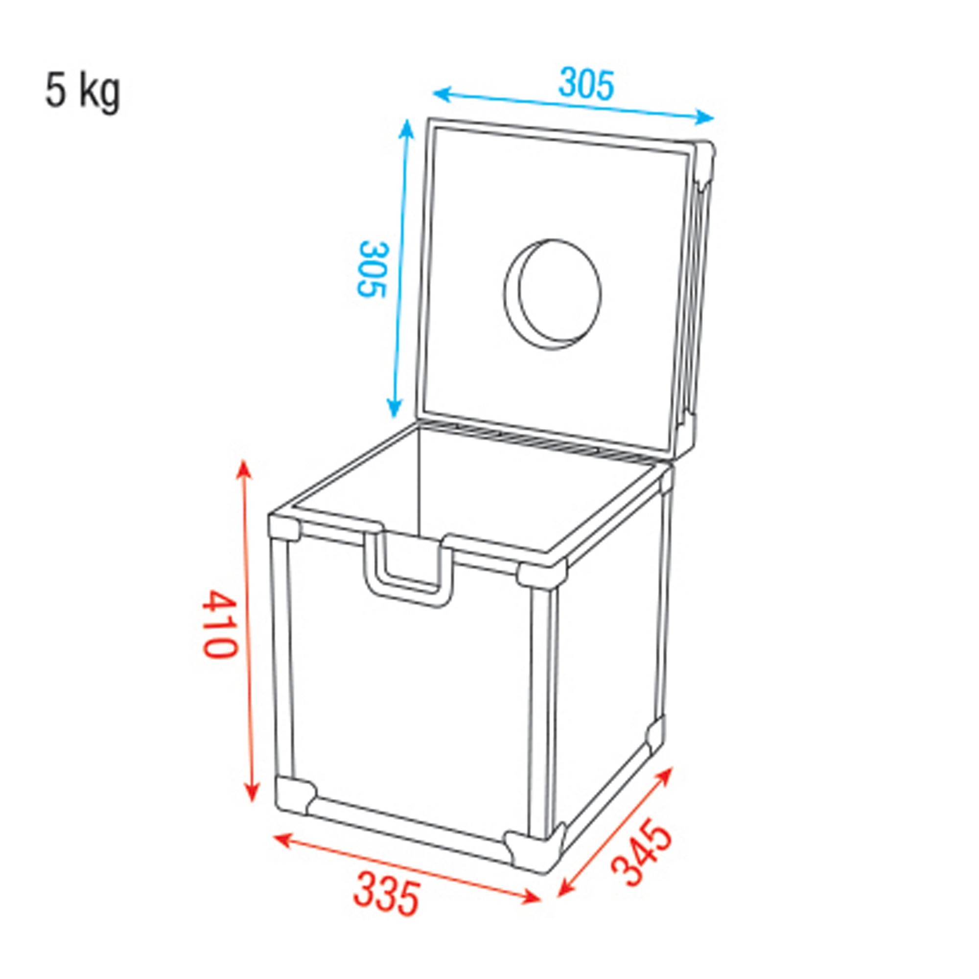 Showgear Case for 30 cm Mirror Ball Case für 30-cm-Spiegelkugel
