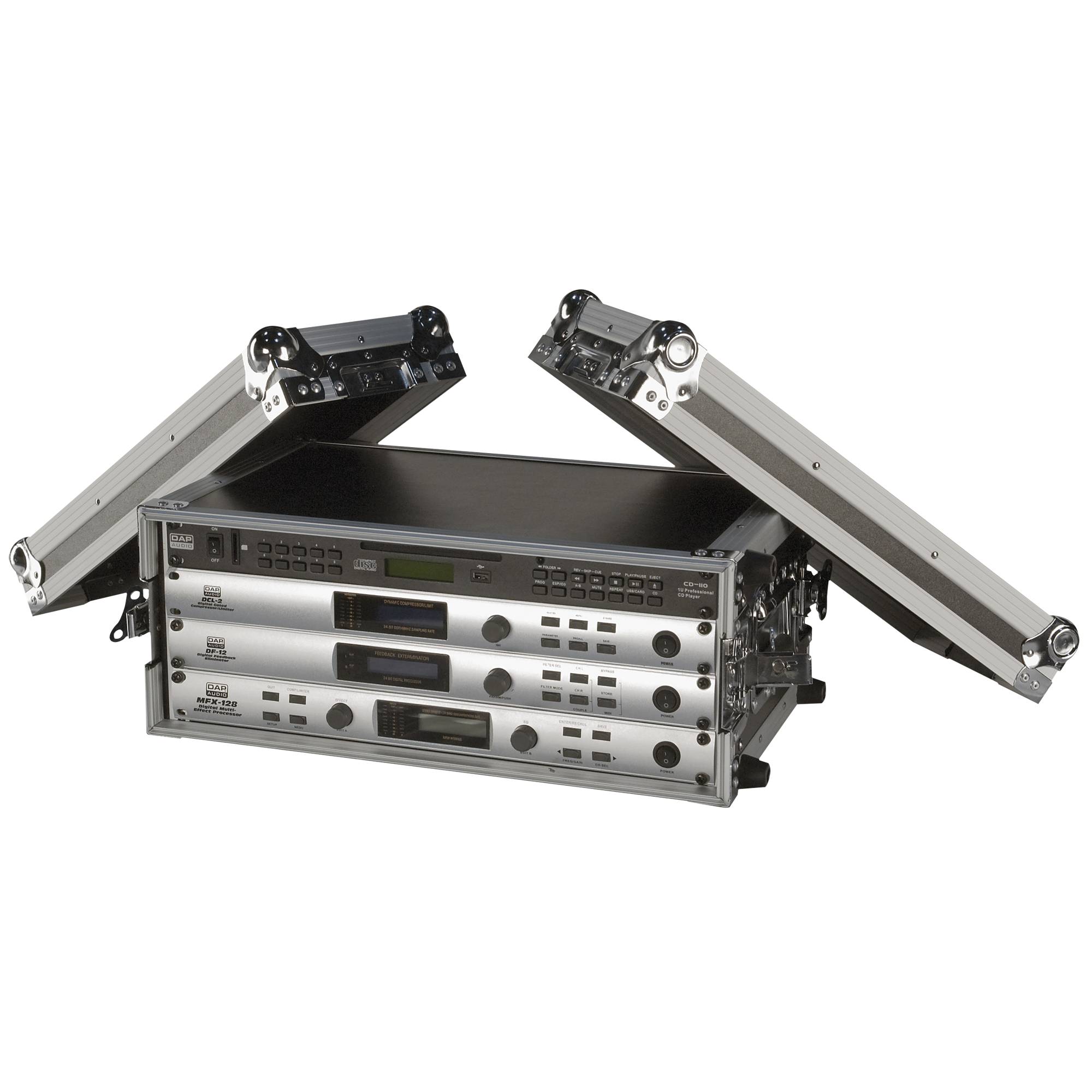 Showgear Compact Effect Case Kompaktes 4HE-Effectcase