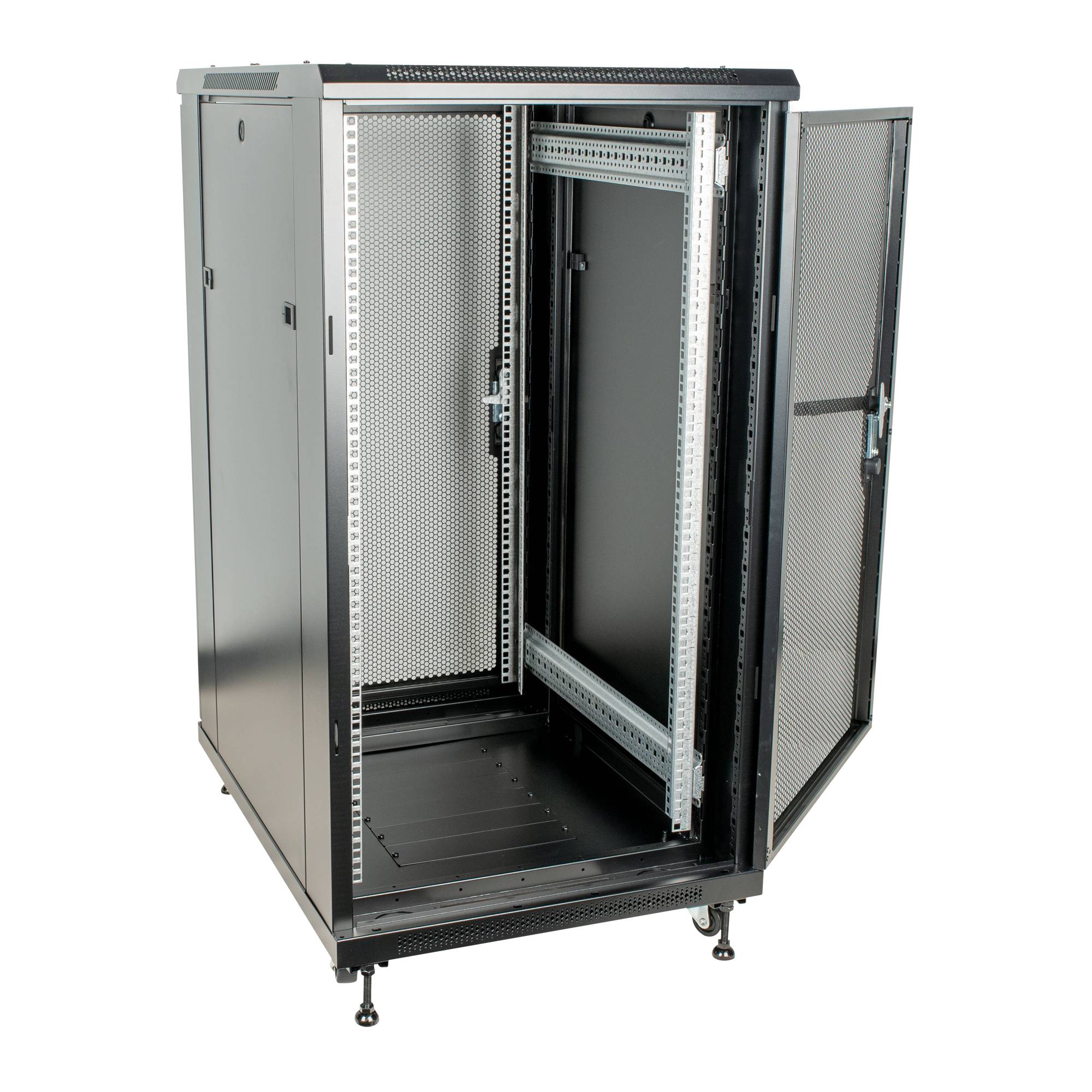 Showgear RCA-FSM-22 22 U Netzwerkschrank mit Gittertür