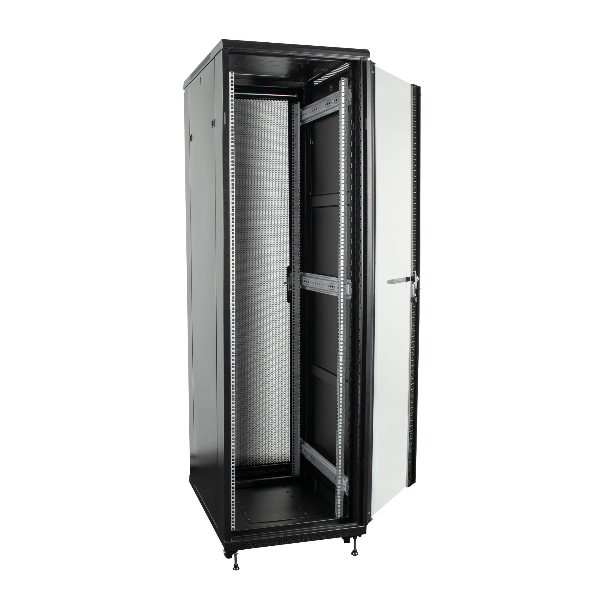 Showgear RCA-FSG-42 42 HE Netzwerkschrank mit Glastür