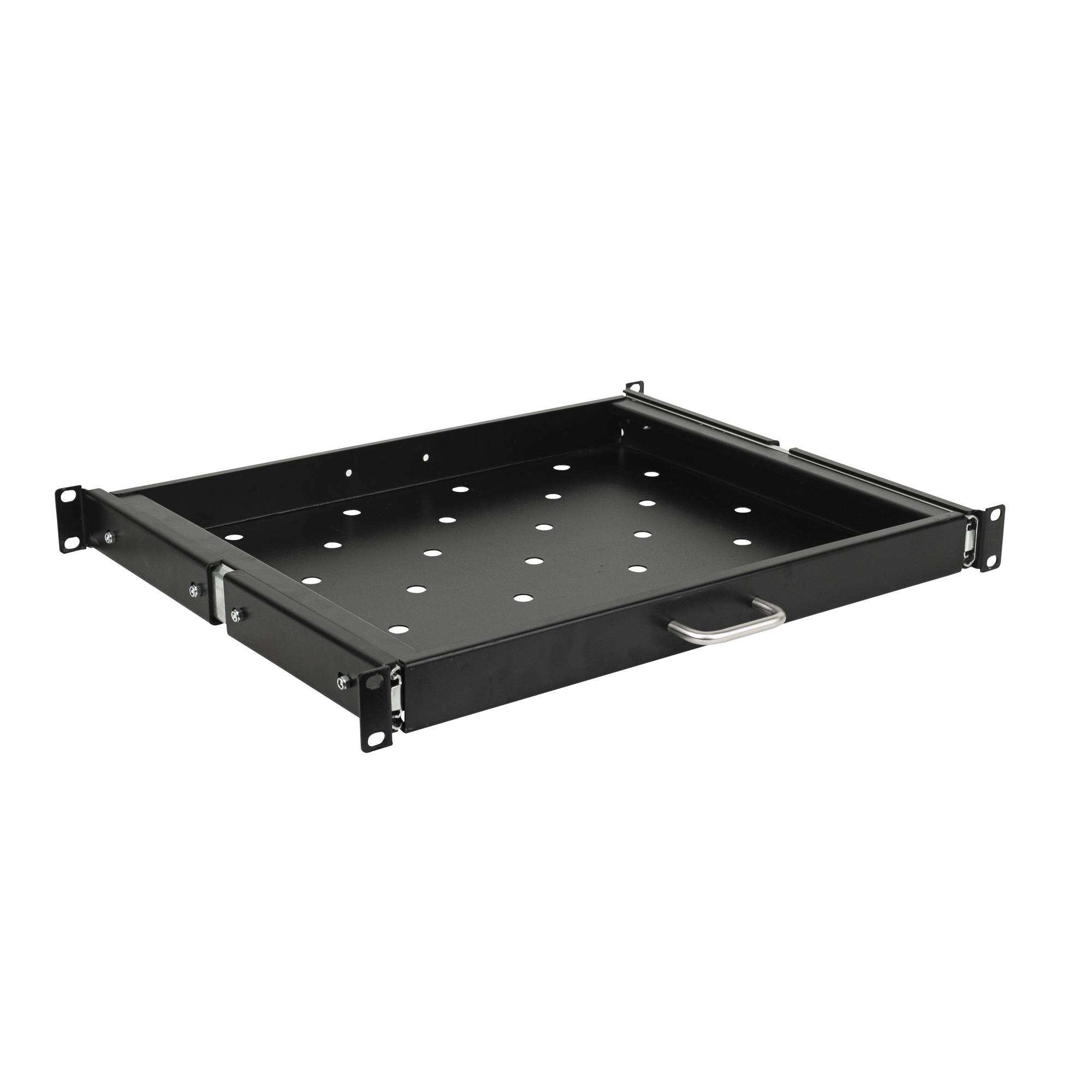 Showgear 1U Sliding Rack Mount Shelf Für Showgear FSM/FSG/WMF/WMH-Serie