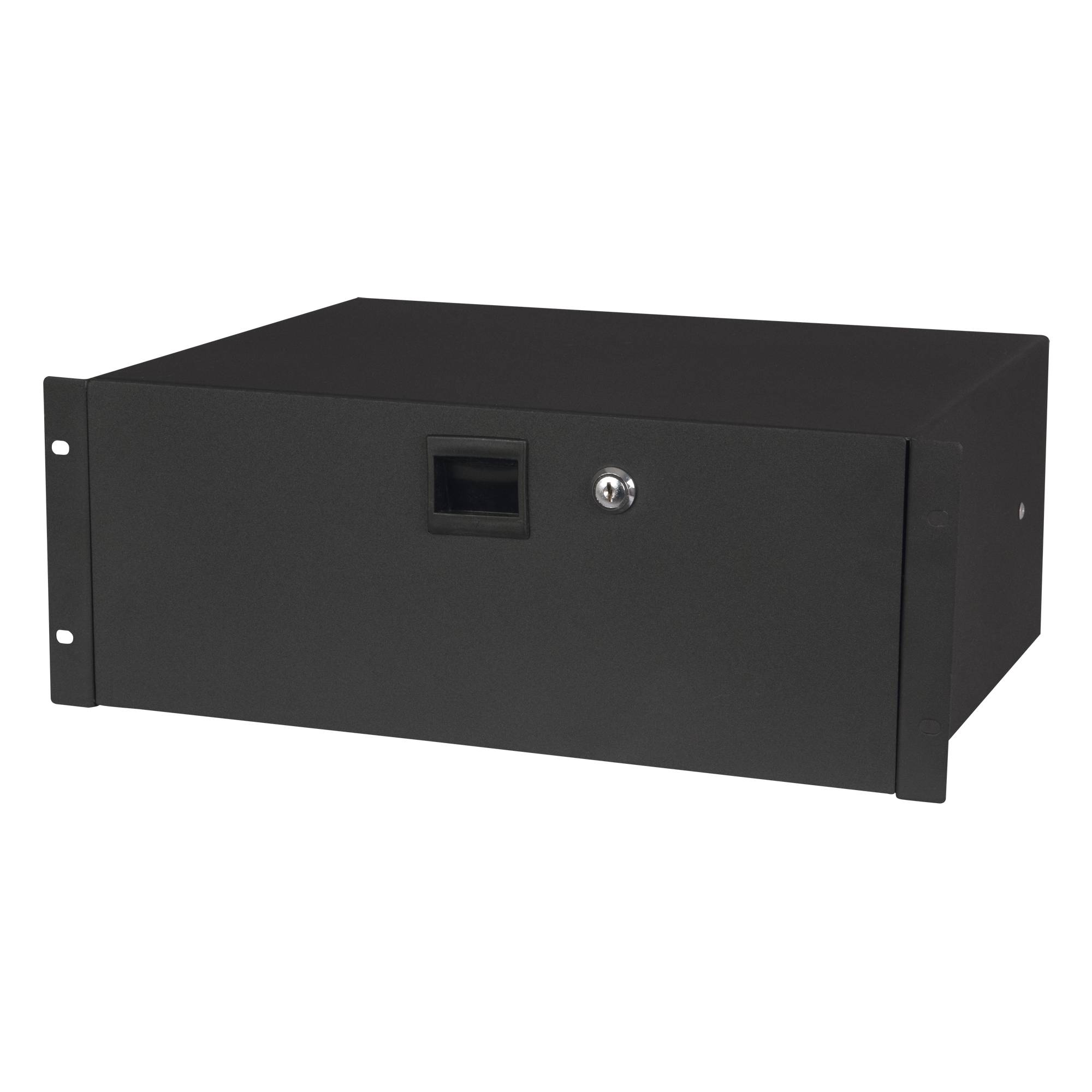 Showgear 19 Inch Drawer with keylock 4HE (483 x 350 x 176 mm, LxBxH)/8,7 kg