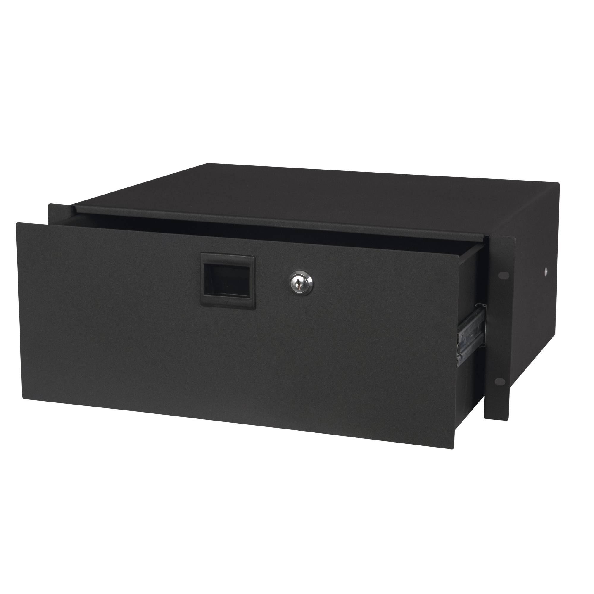 Showgear 19 Inch Drawer with keylock 4HE (483 x 350 x 176 mm, LxBxH)/8,7 kg