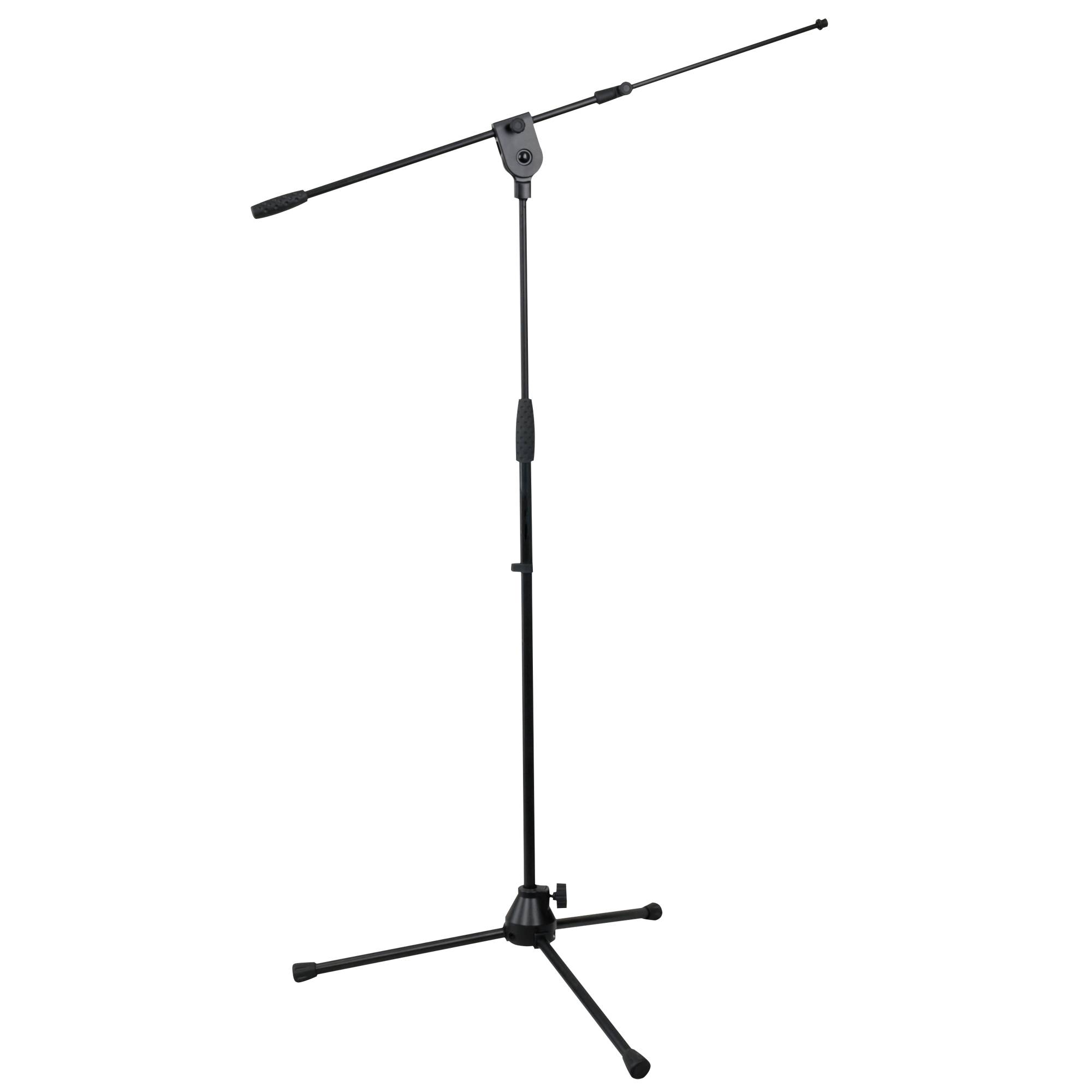 Showgear Microphone Stand - Pro 850-1430 mm, Basisteil aus Metall