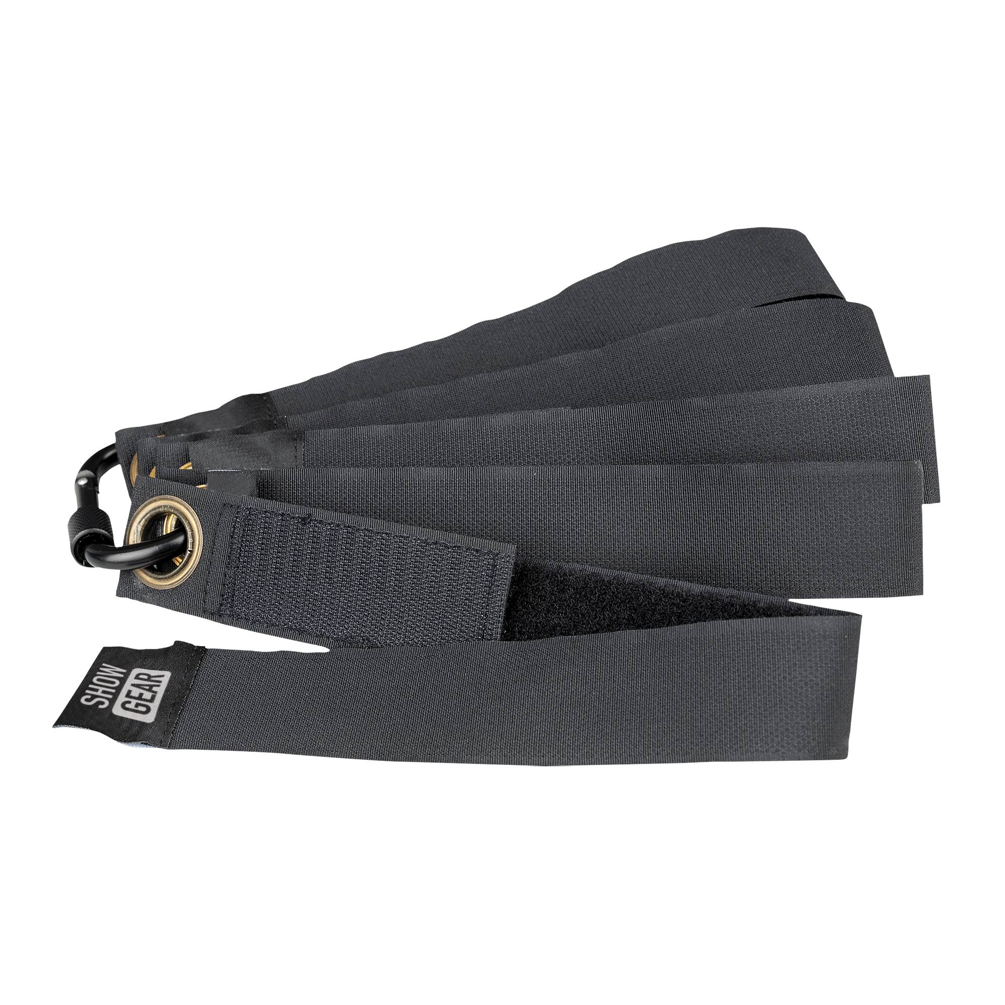 Showgear Hook and Loop Fastener with Clip 377 x 38 mm - Satz mit 5 Stück