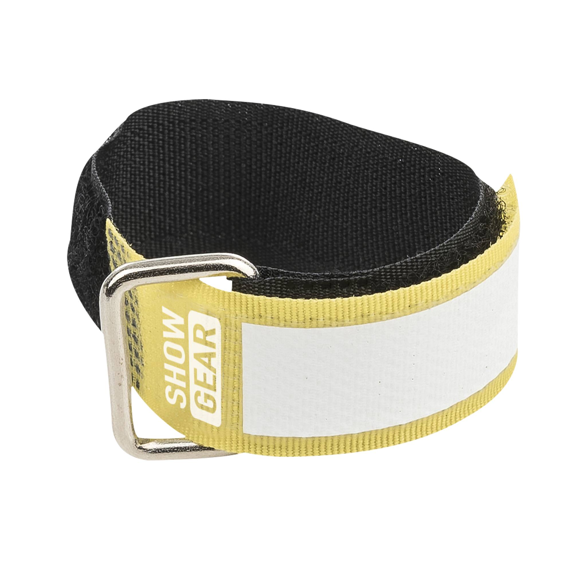 Showgear Hook and Loop Fastener 200 x 20 mm - Gelb - 10er Set