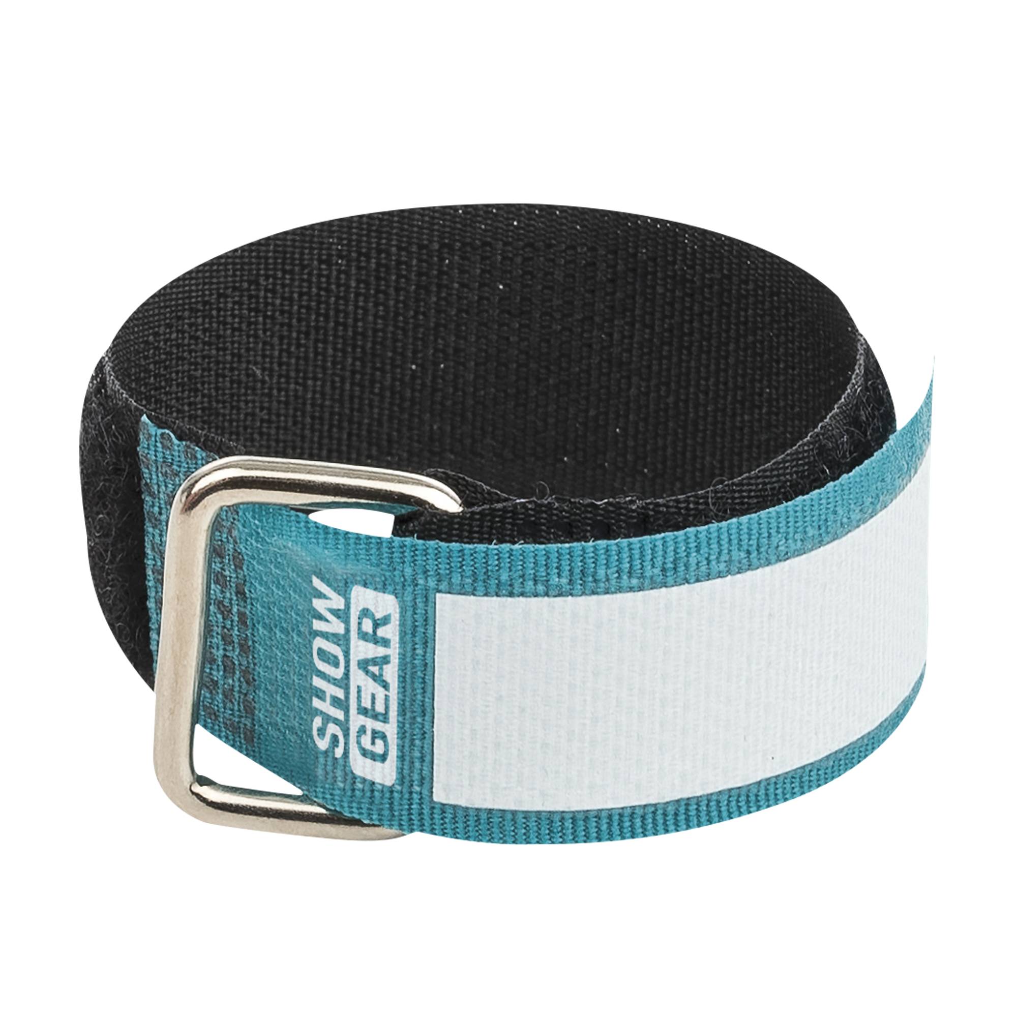 Showgear Hook and Loop Fastener 200 x 20 mm - Grün - 10er Set