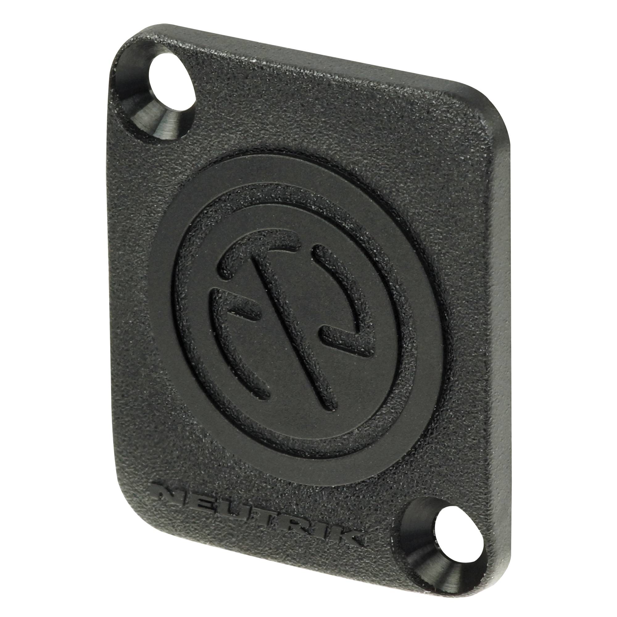 Neutrik Dummy plate to cover D-shape cut outs