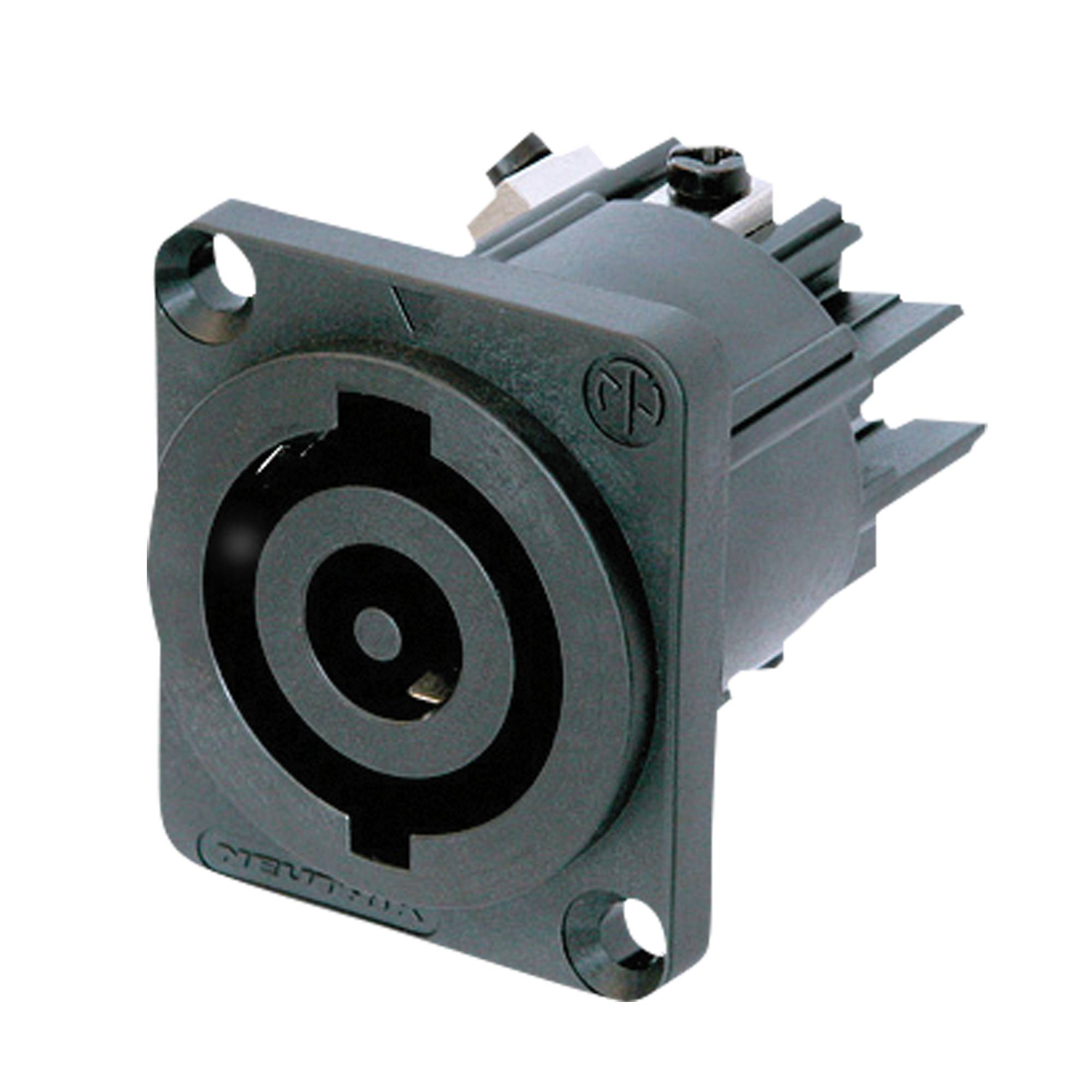 Neutrik PowerCON Chassis output 32 A Grau