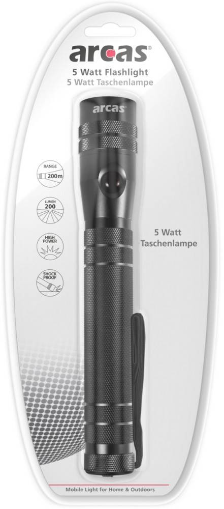 Hückmann Taschenlampe 5Watt ARC-5Watt LED-TL