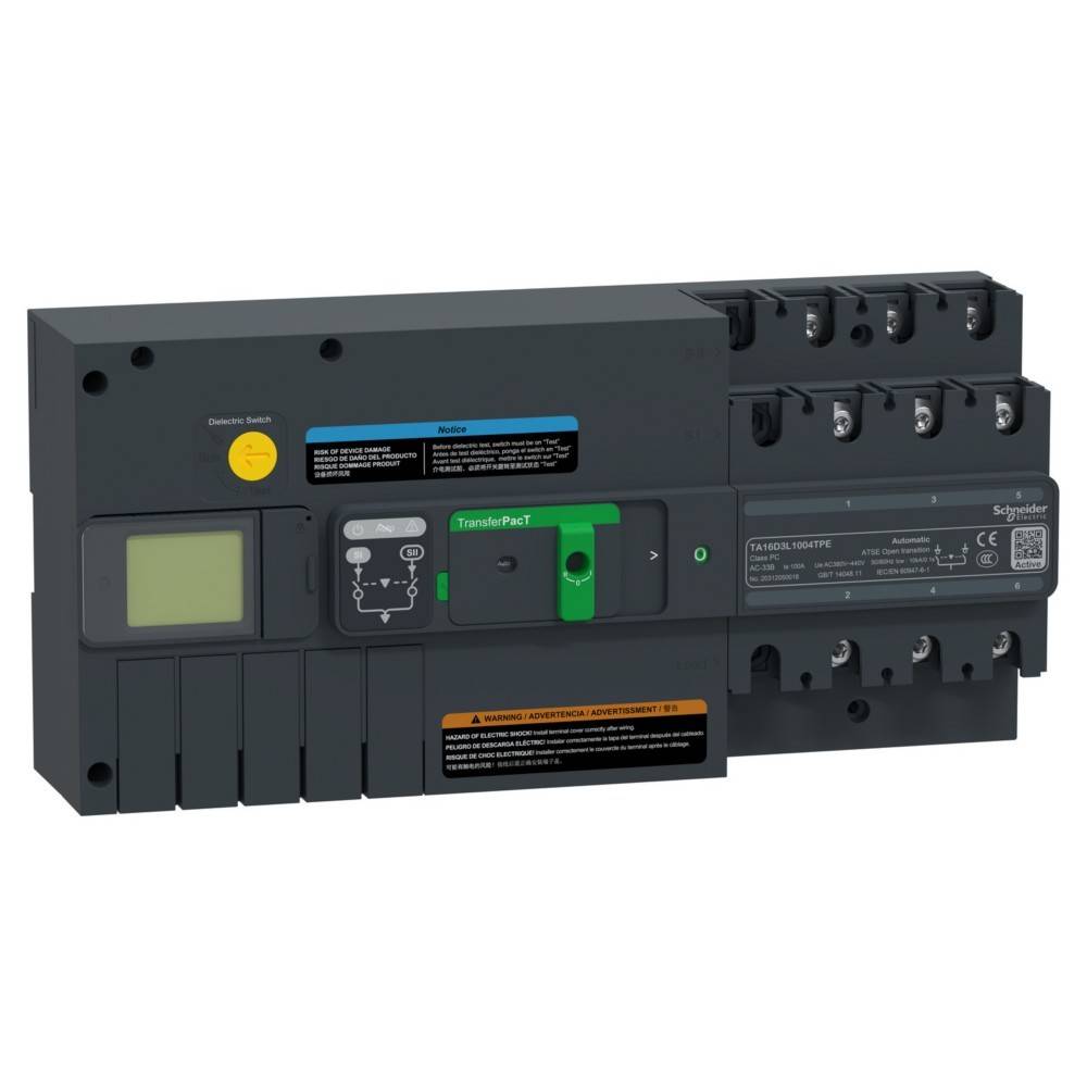 Schneider Electric Netzumschaltung autom. TA16D3L1004TPE