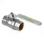 Sanpro Kugelhahn, doppeltzertifiziert, DVGW, Hebelgriff, Größe 1" x 1" IG, DN25 Sanpro Kugelhahn, doppeltzertifiziert, DVGW, Hebelgriff, Größe 1" x 1" IG, DN25
