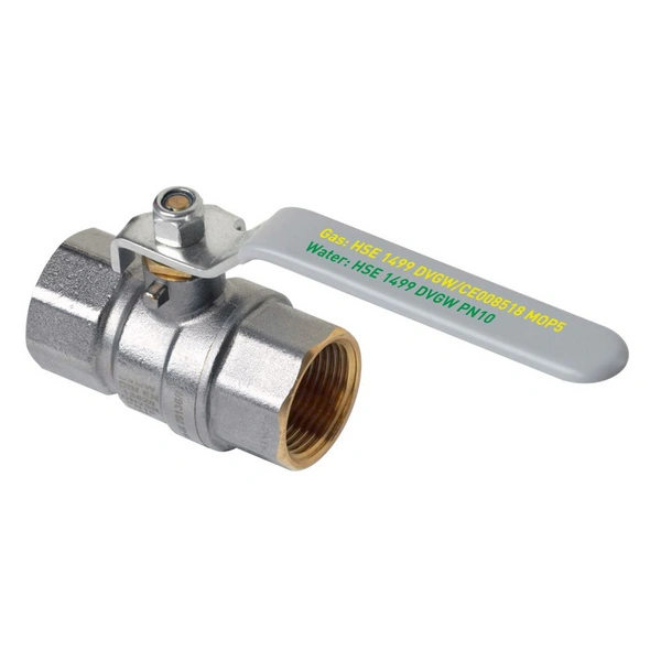 Sanpro Kugelhahn, doppeltzertifiziert, DVGW, Hebelgriff, Größe 1" x 1" IG, DN25 Sanpro Kugelhahn, doppeltzertifiziert, DVGW, Hebelgriff, Größe 1" x 1" IG, DN25