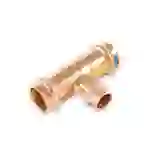 Sanpro Pressfitting T-Stück Mittelabgang reduziert, Größe V 22 - Abgang V 15 - V 22 Sanpro Pressfitting T-Stück Mittelabgang reduziert, Größe V 22 - Abgang V 15 - V 22