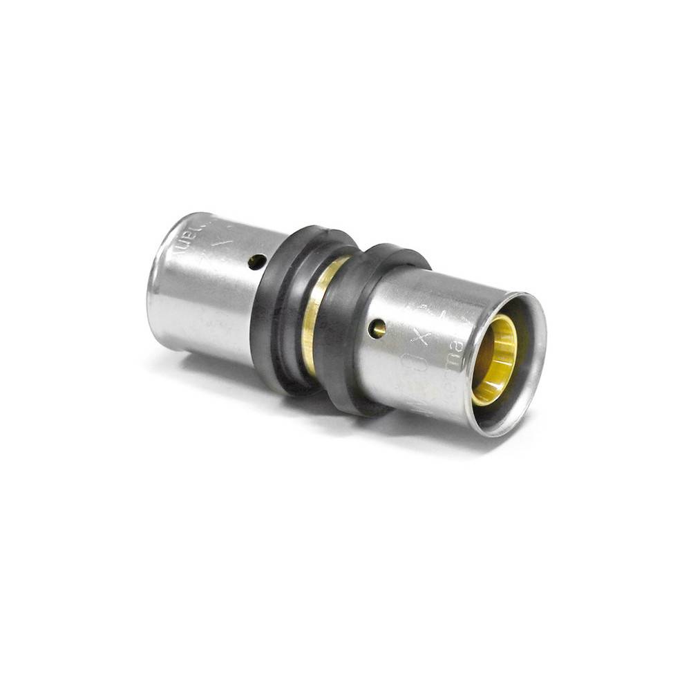 Sanpro THPRESS Pressfitting Kupplung - Muffe mit TH Kontur, Größe 20x2, PPSU