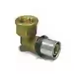 Sanpro Pressfitting 90° Winkel - Bogen Innengewinde, Größe 20x2 - Gewinde 3/4" Sanpro Pressfitting 90° Winkel - Bogen Innengewinde, Größe 20x2 - Gewinde 3/4"