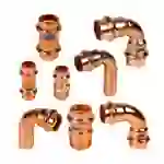 Sanpro 80 tlg. Starter-Paket Pressfitting Kupfer, DVGW zertifiziert Sanpro 80 tlg. Starter-Paket Pressfitting Kupfer, DVGW zertifiziert