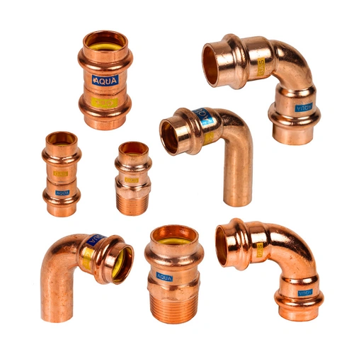 Sanpro 80 tlg. Starter-Paket Pressfitting Kupfer, DVGW zertifiziert Sanpro 80 tlg. Starter-Paket Pressfitting Kupfer, DVGW zertifiziert