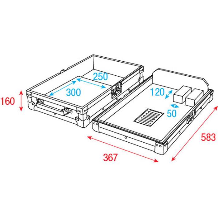 Showgear Case for Pioneer CDJ-3000 Flight Case