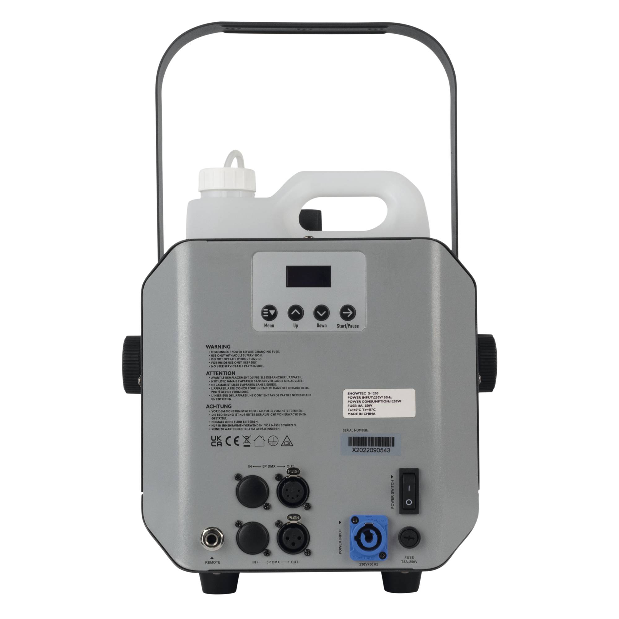 Showtec Stellar S-1200 Snow Machine 1200 W Schneekanone