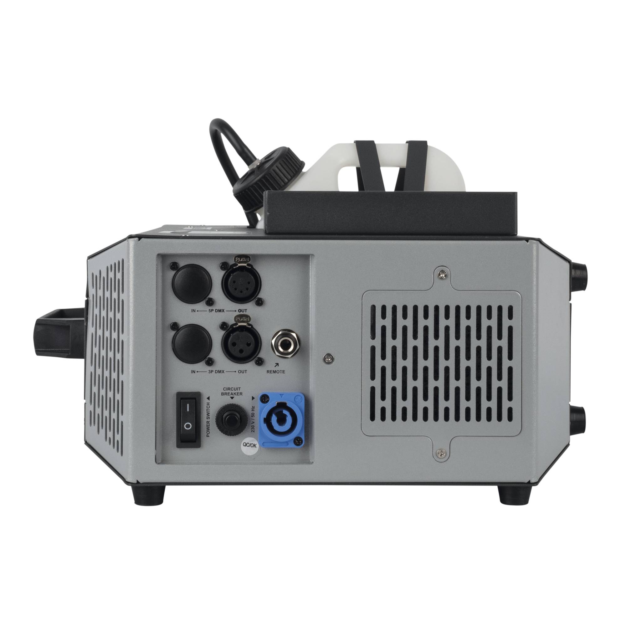 Showtec Stellar UF-1000 Upright Fogger 1000 W Nebelmaschine für vertikale Nebelfahnen