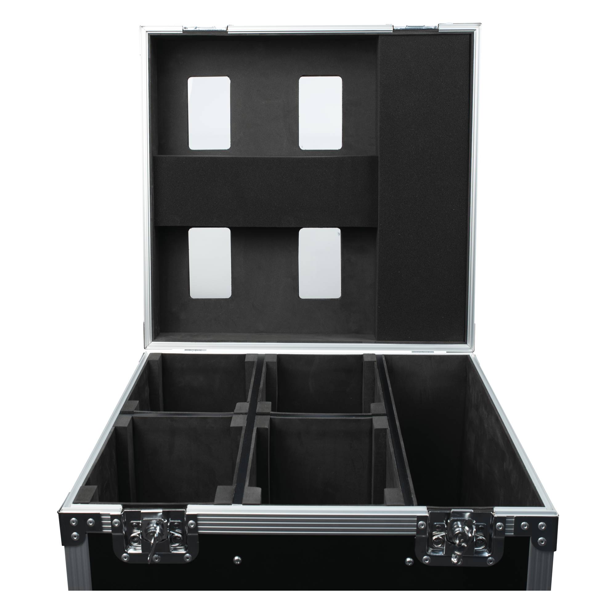 Showtec Case for 4x Shark Wash Zoom Two/Spot Two/Beam Flightcase