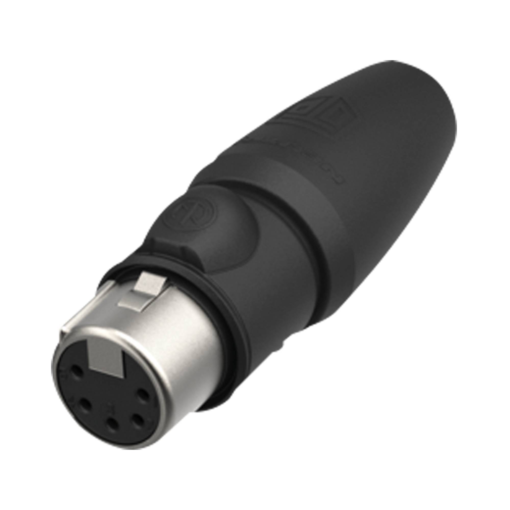 Neutrik XLR 5P Connector - female TOP Goldkontakte - Edelstahlgehäuse