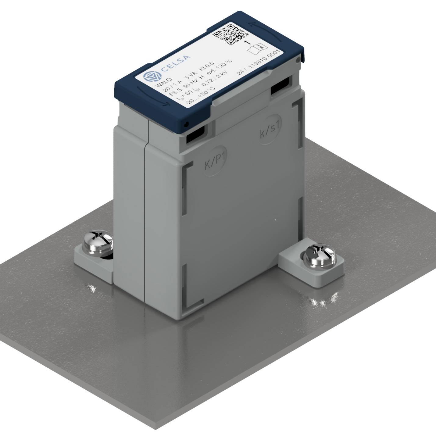CELSA Stromwandler / Messwandler | 20/5A | Kl. 0.5 | 1.5 VA | 60x82x31mm (BxHxT)