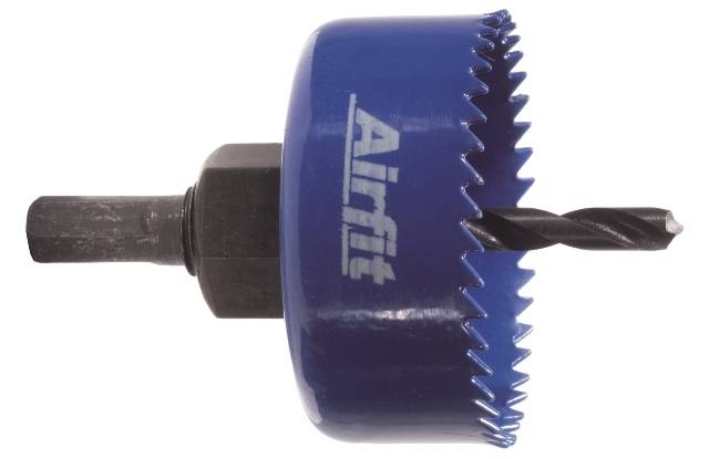 airfit Kreisschneider 57mm,mit Aufnahme, für Kunststoff