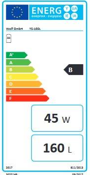 Wolf TopLine Schichtenspeicher TS Inhalt 160 Liter, für Ölbrennwertkessel