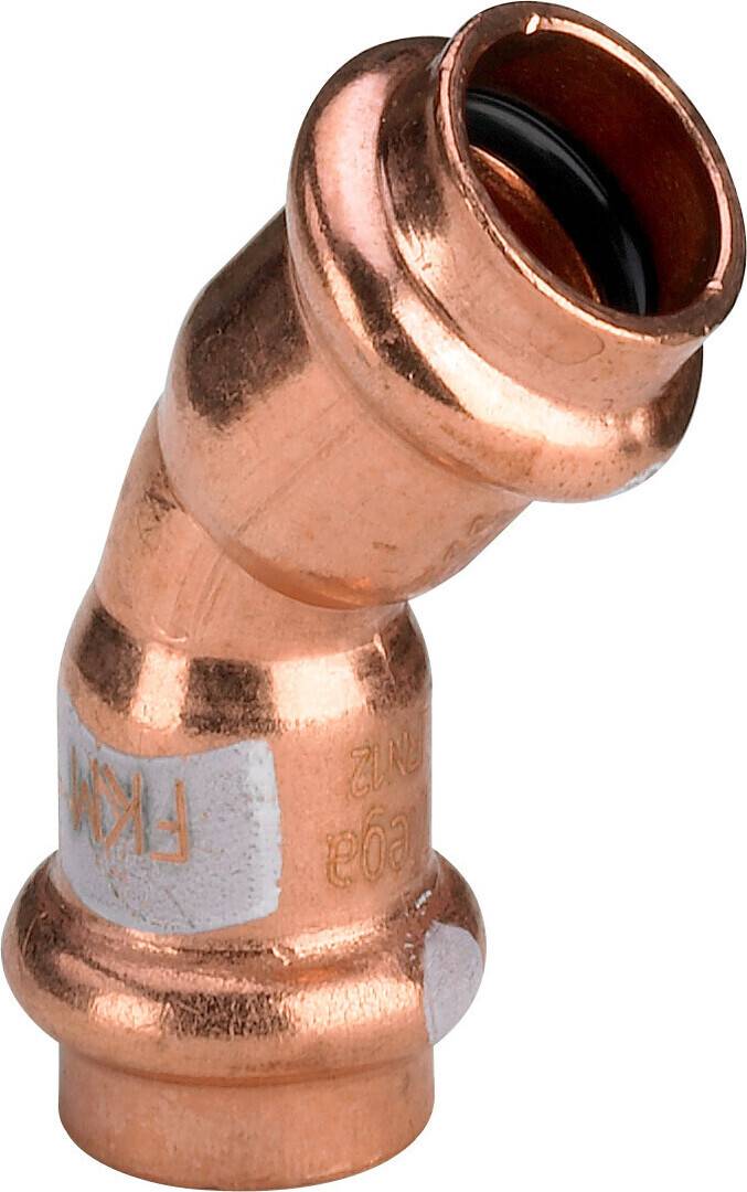 Viega Bogen Profipress S Kupfer 45Grad mit SC-Contur 12mm