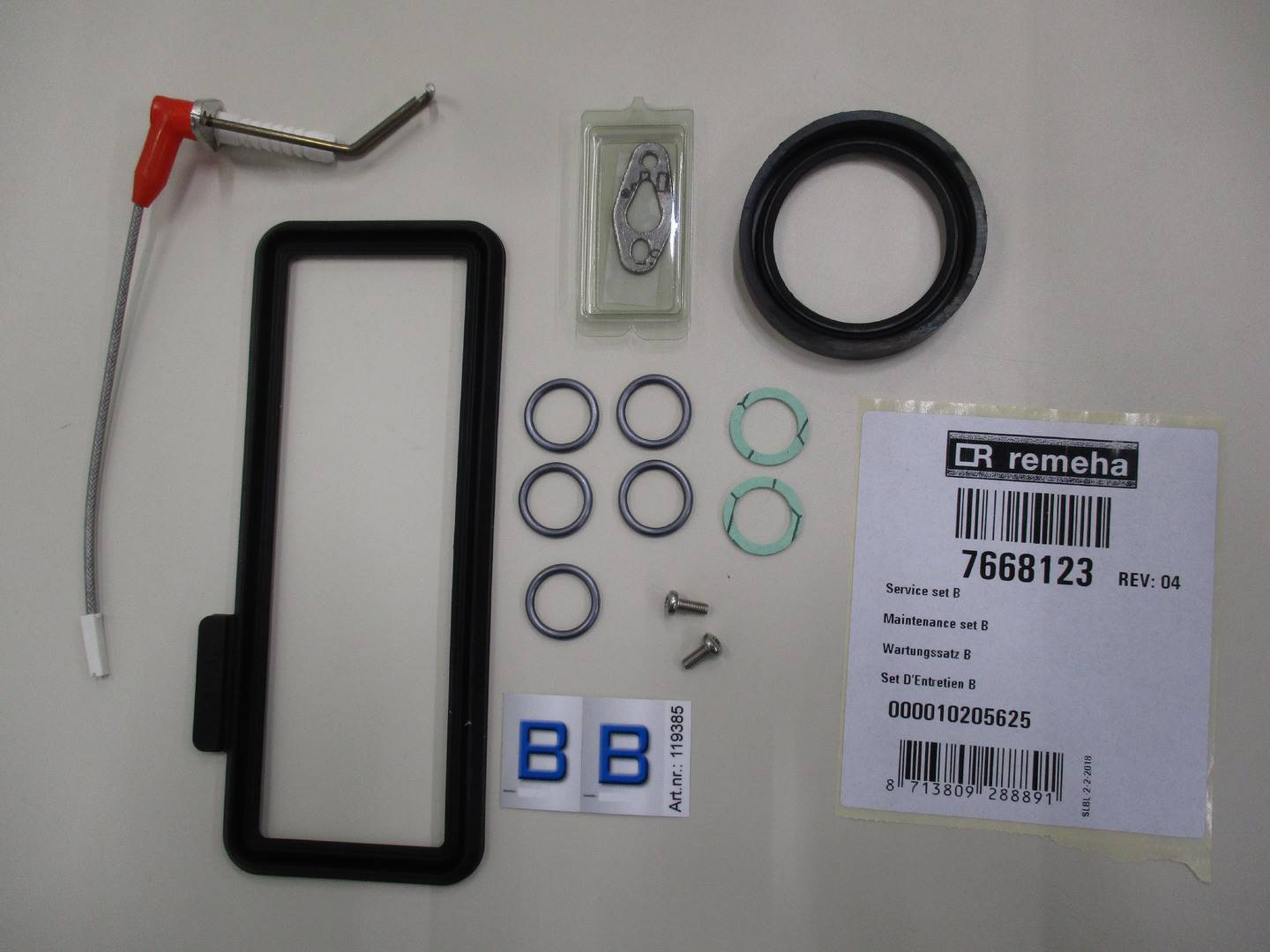 Remeha Wartungssatz B 28KW 7668123