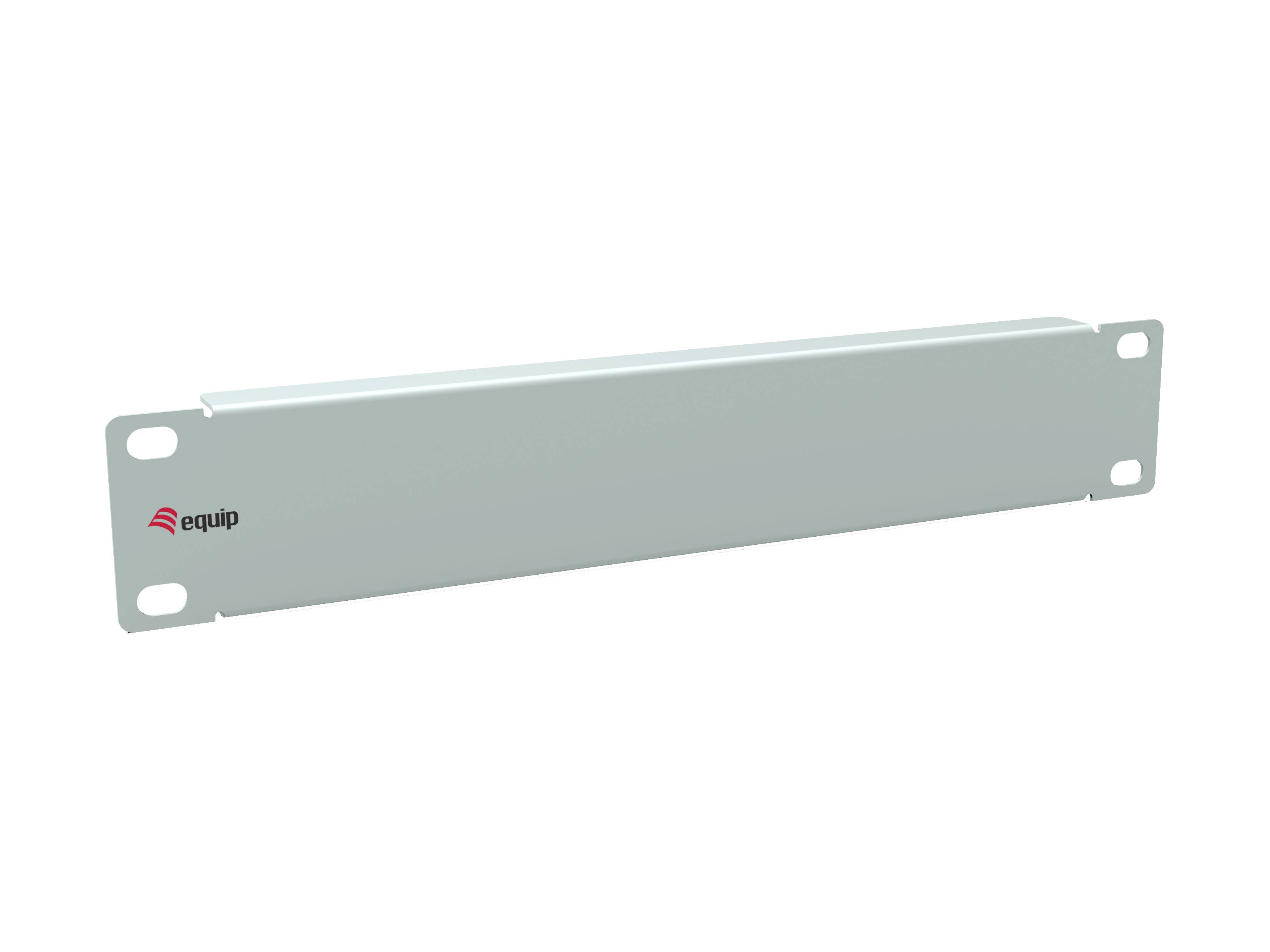 Equip 10" Blindplatte 1U RAL7035