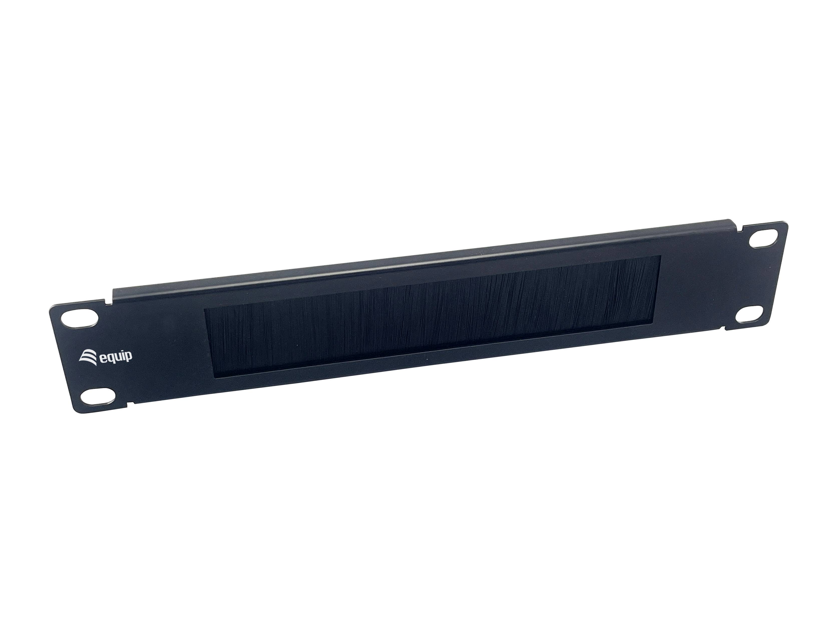 Equip 10" Bürstenblende 1U RAL9005