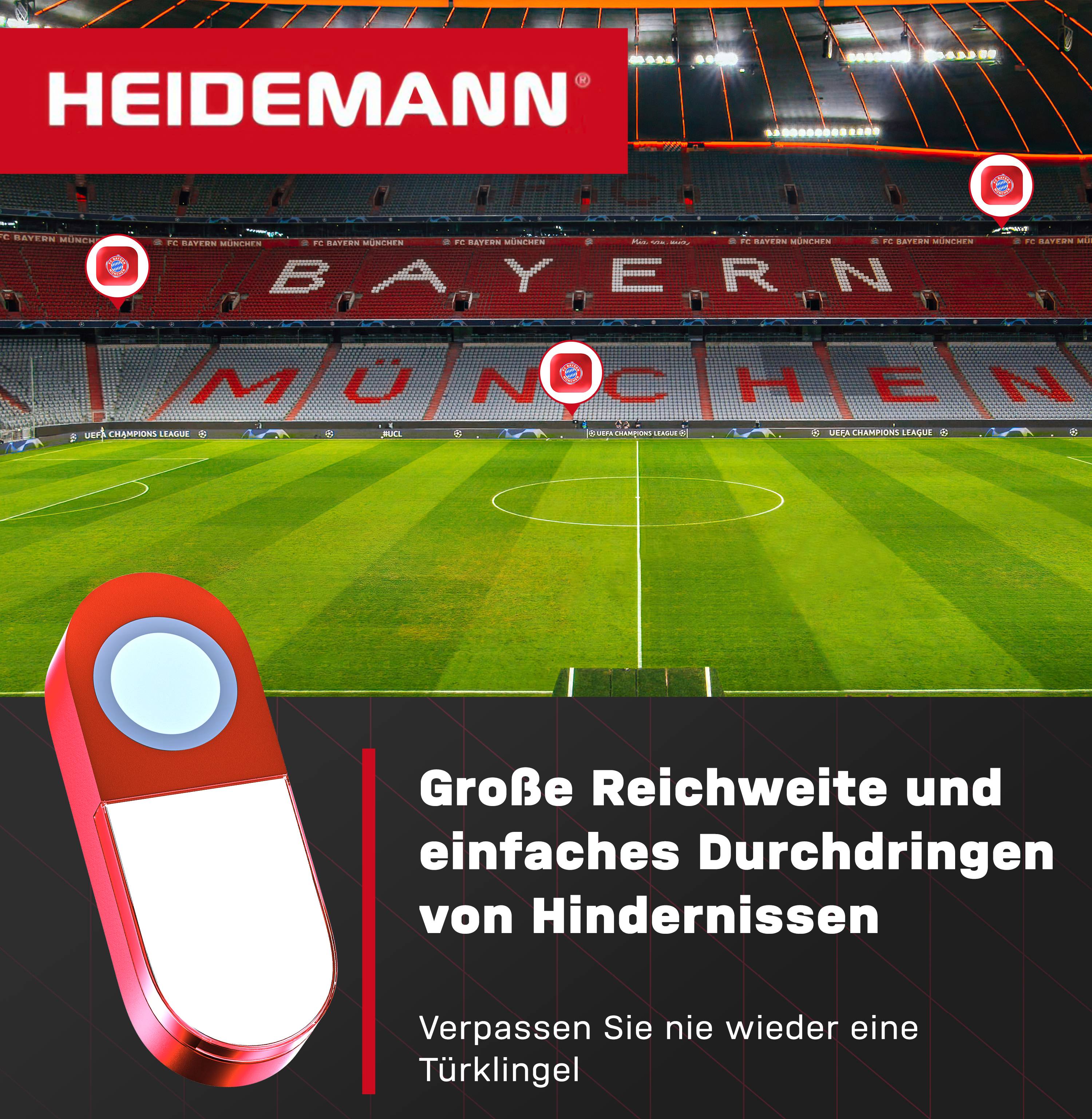 Heidemann Funkgong-Set Stern des Südens FC Bayern München