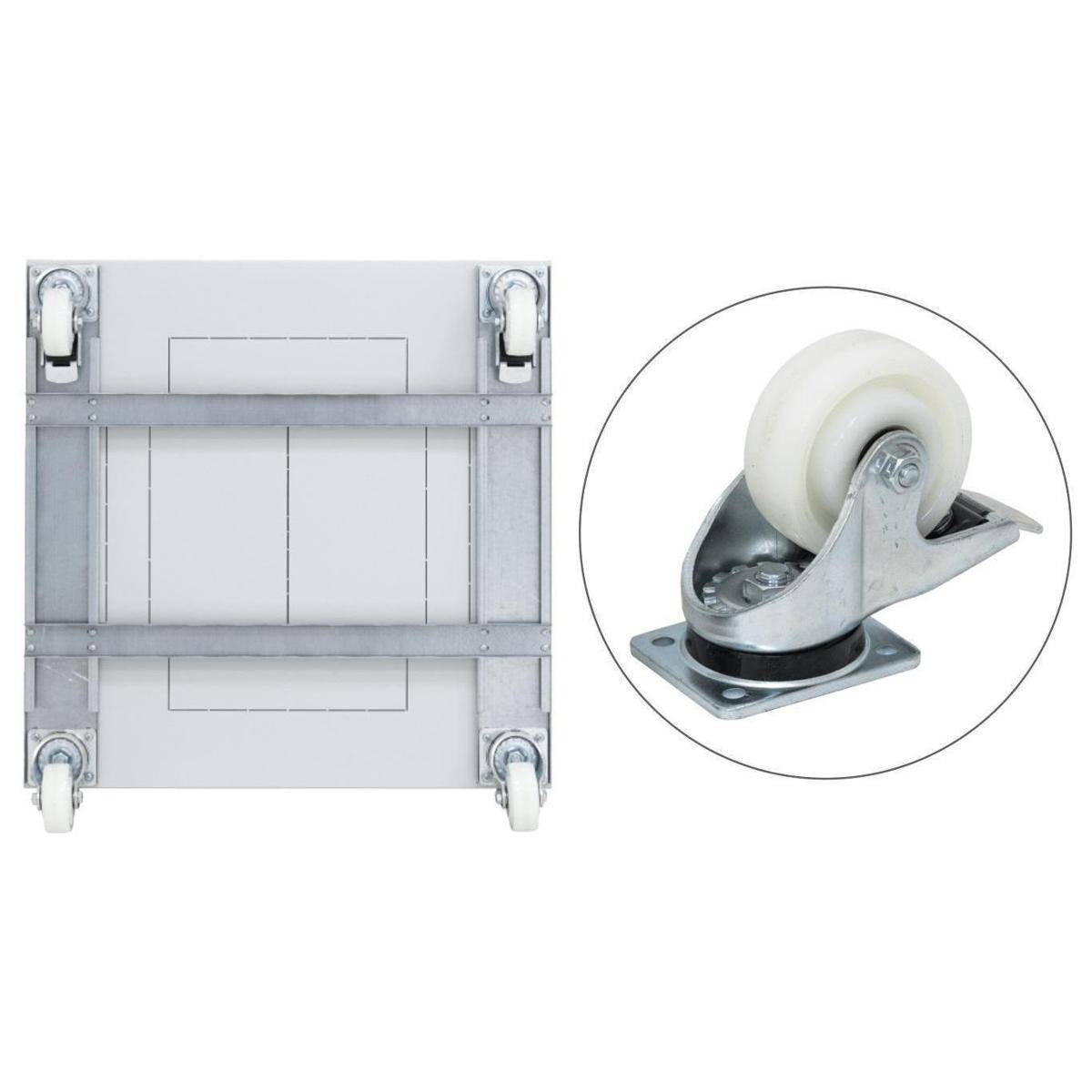 RAX-RK-T80-X1 - Rollensatz mit Verstärkungsrahmen 800x1100 für RDARTA Tragkraft 1500 kg