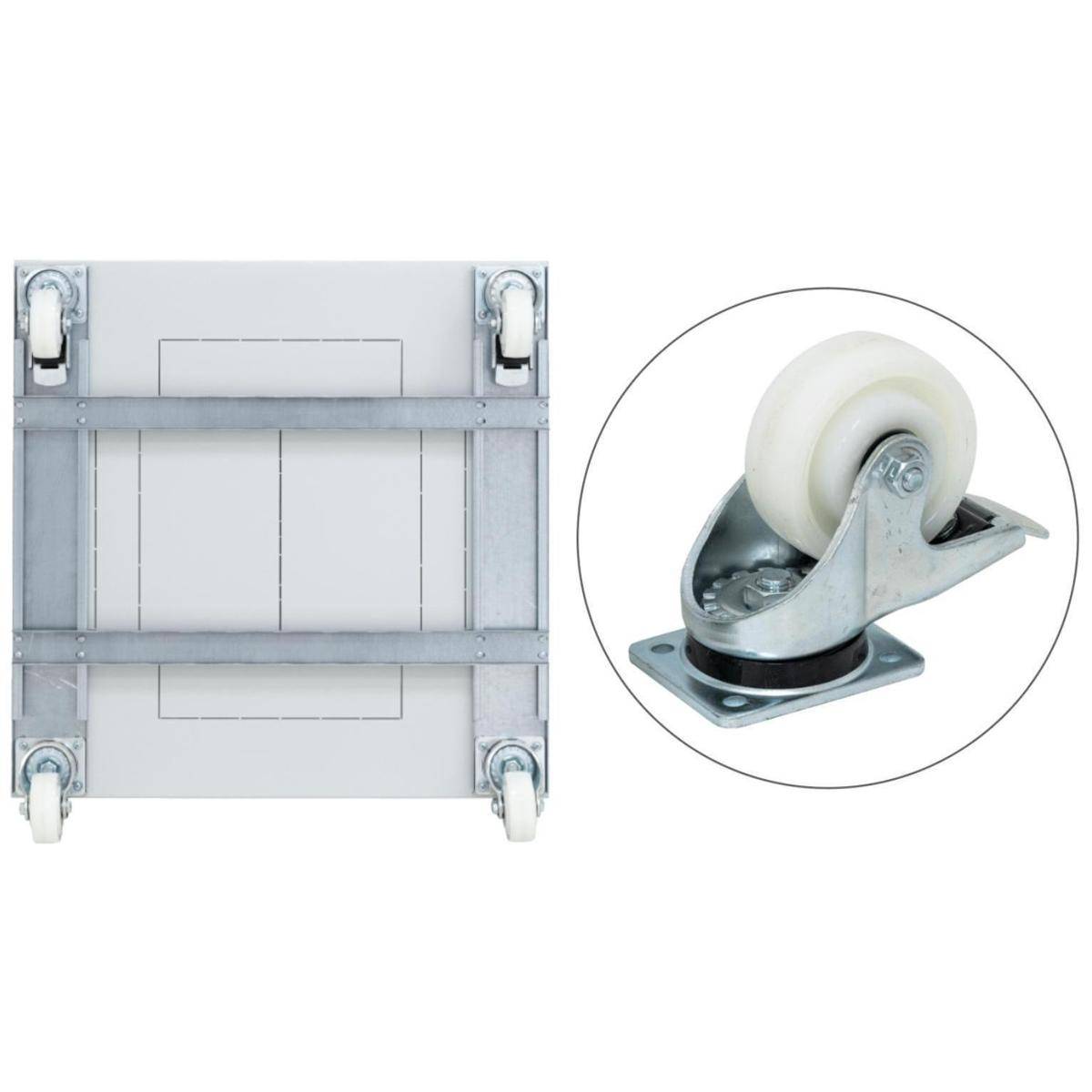 RAX-RK-T62-X1 - Rollensatz mit Verstärkungsrahmen 600x1200 für RDARTA Tragkraft 1500 kg