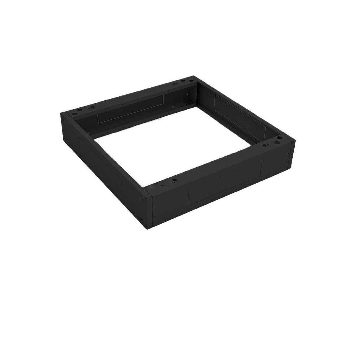 RAB-PO-X68-XD - Sockel für hohe Belastung, 600x800 mm, mit Filter , schwarz