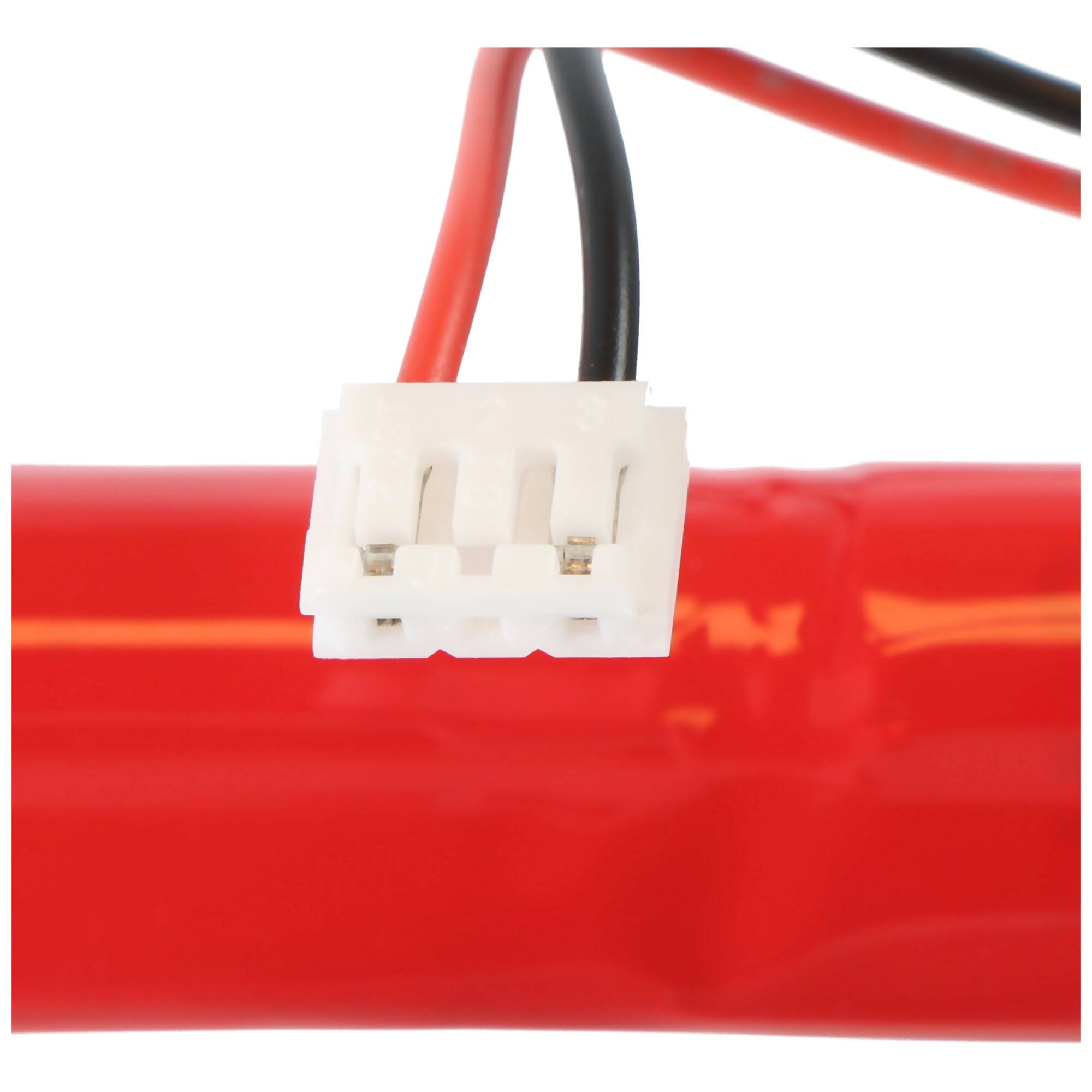 Notleuchtenakku NiMH 4,8V 750mAh, 2/3AA Size, mit Kabel und Stecker JST EHR-03, Maße 115 x 14mm